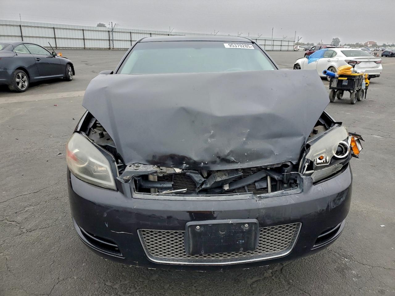 2012 Chevrolet Impala Lt Black vin: 2G1WB5E3XC1201474