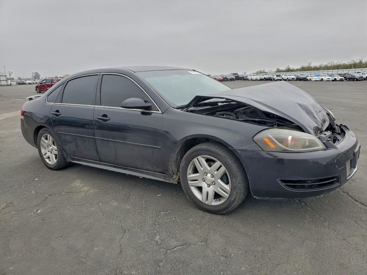 2012 Chevrolet Impala Lt Black vin: 2G1WB5E3XC1201474