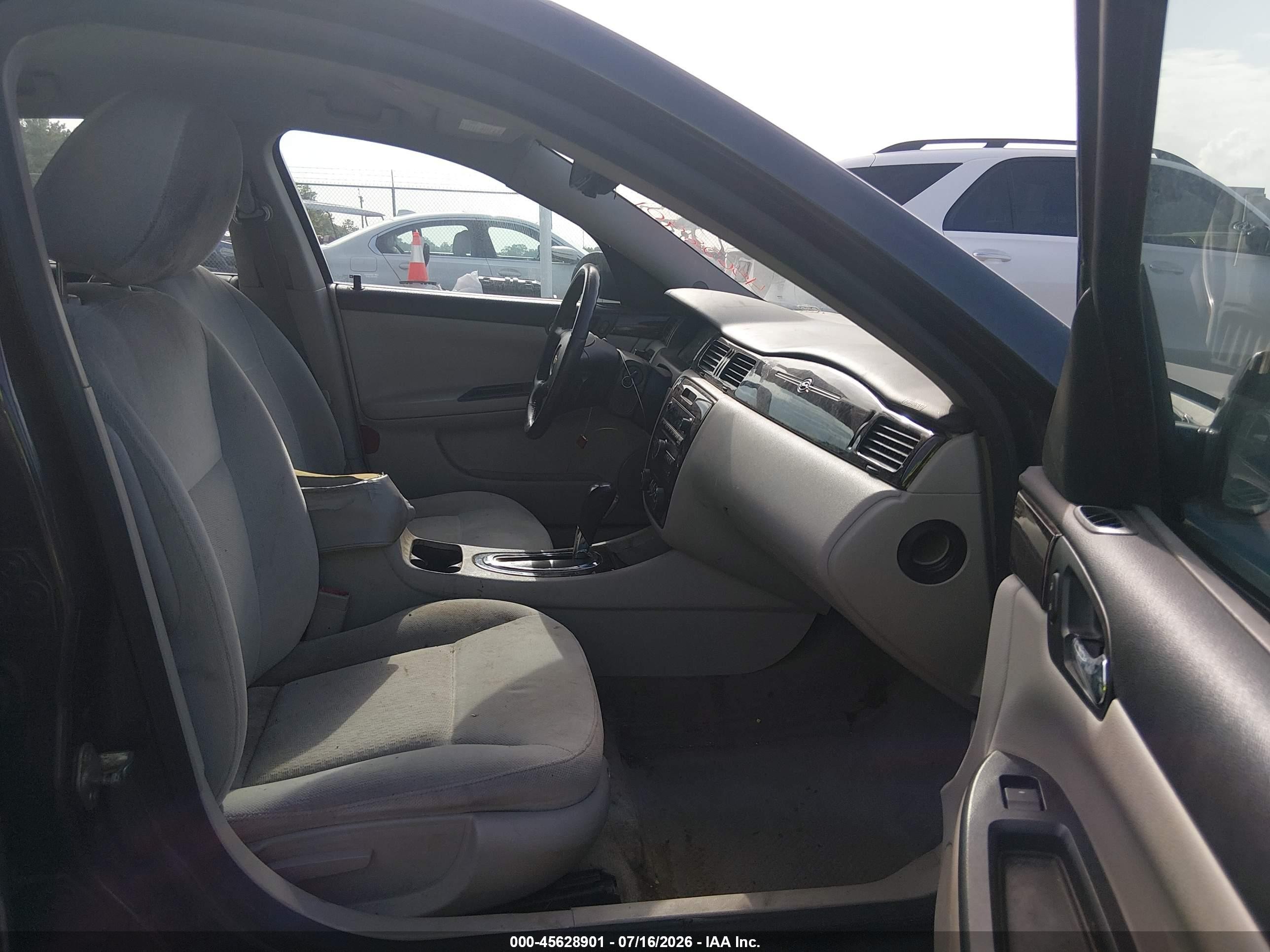 2013 Chevrolet Impala Lt Gray vin: 2G1WB5E3XD1141035