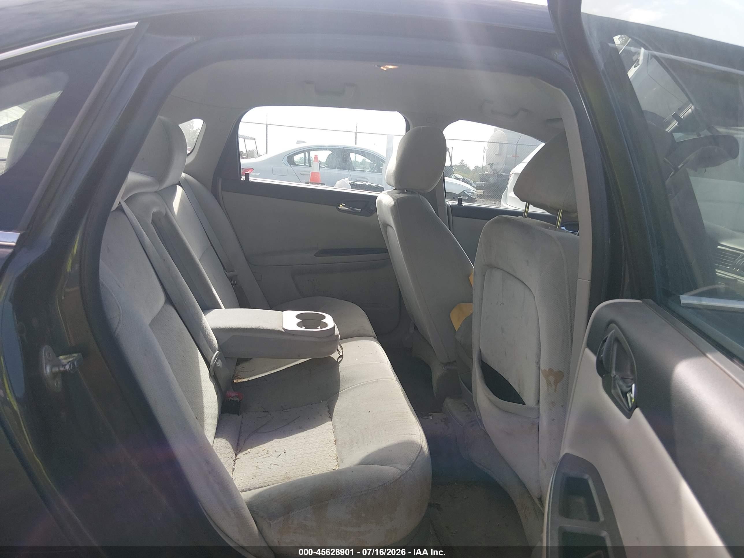 2013 Chevrolet Impala Lt Gray vin: 2G1WB5E3XD1141035