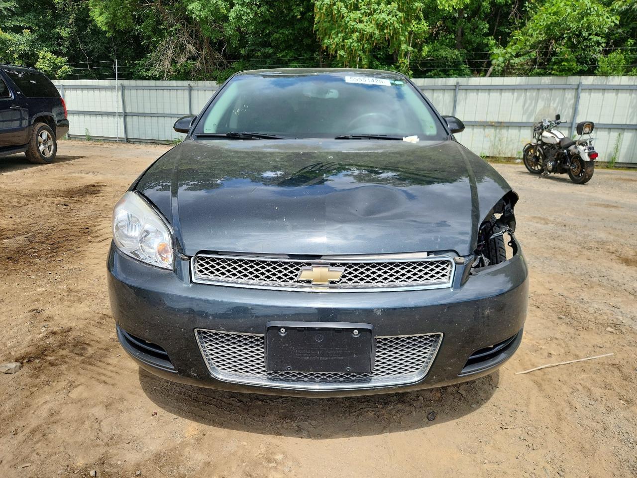2013 Chevrolet Impala Lt Gray vin: 2G1WB5E3XD1166131