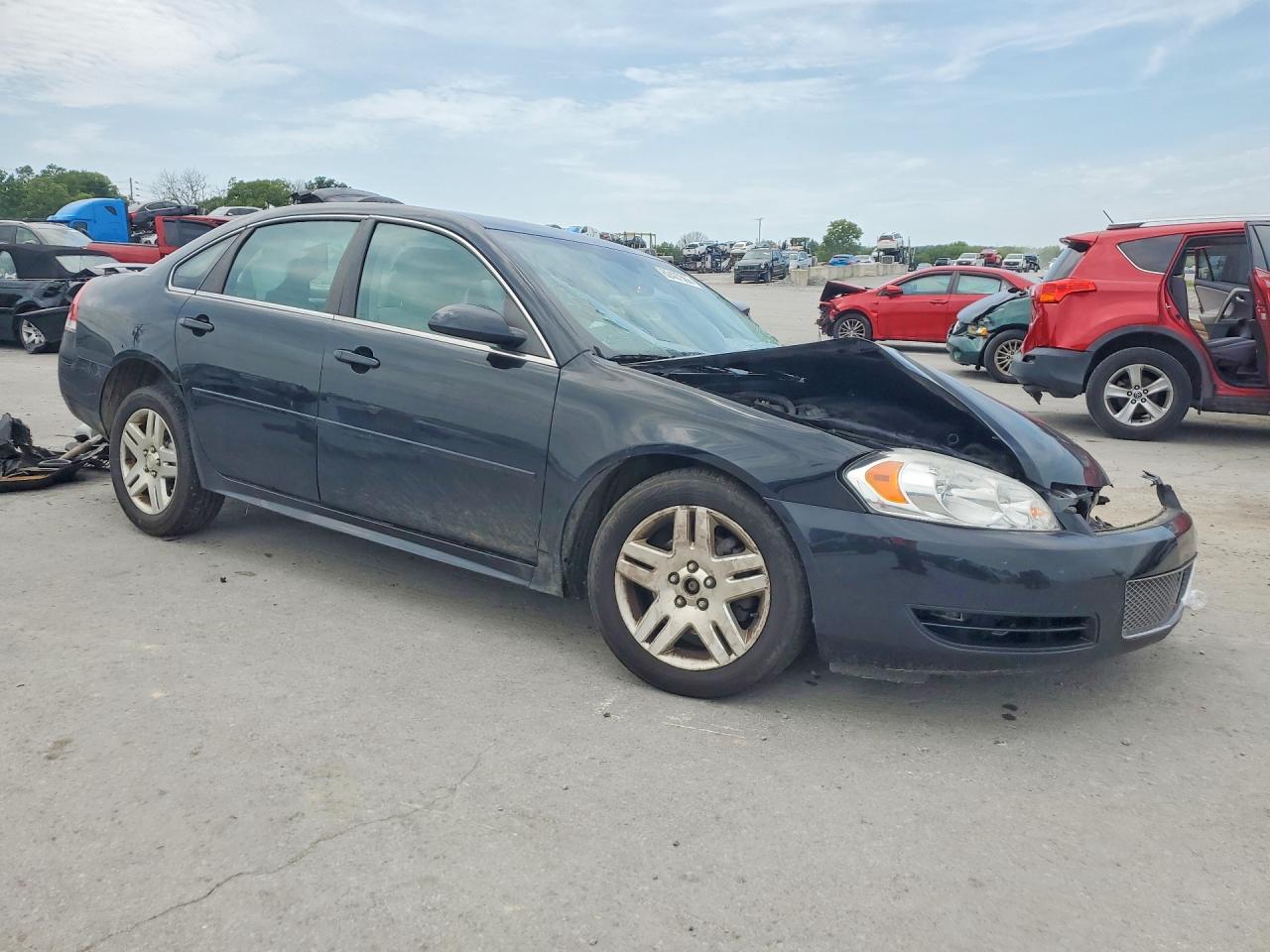 2013 Chevrolet Impala Lt Black vin: 2G1WB5E3XD1173709