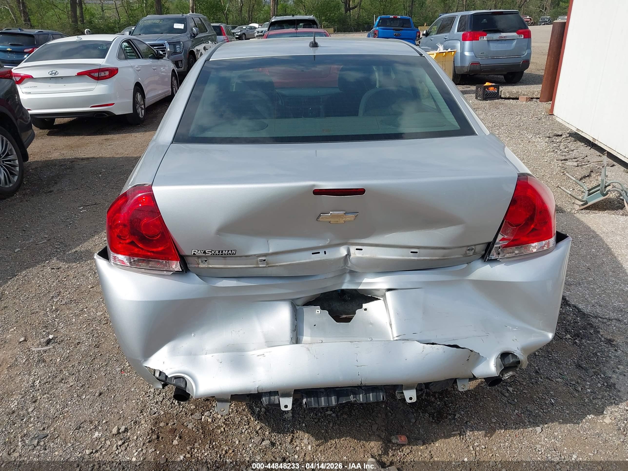 2013 Chevrolet Impala Lt Silver vin: 2G1WB5E3XD1173760