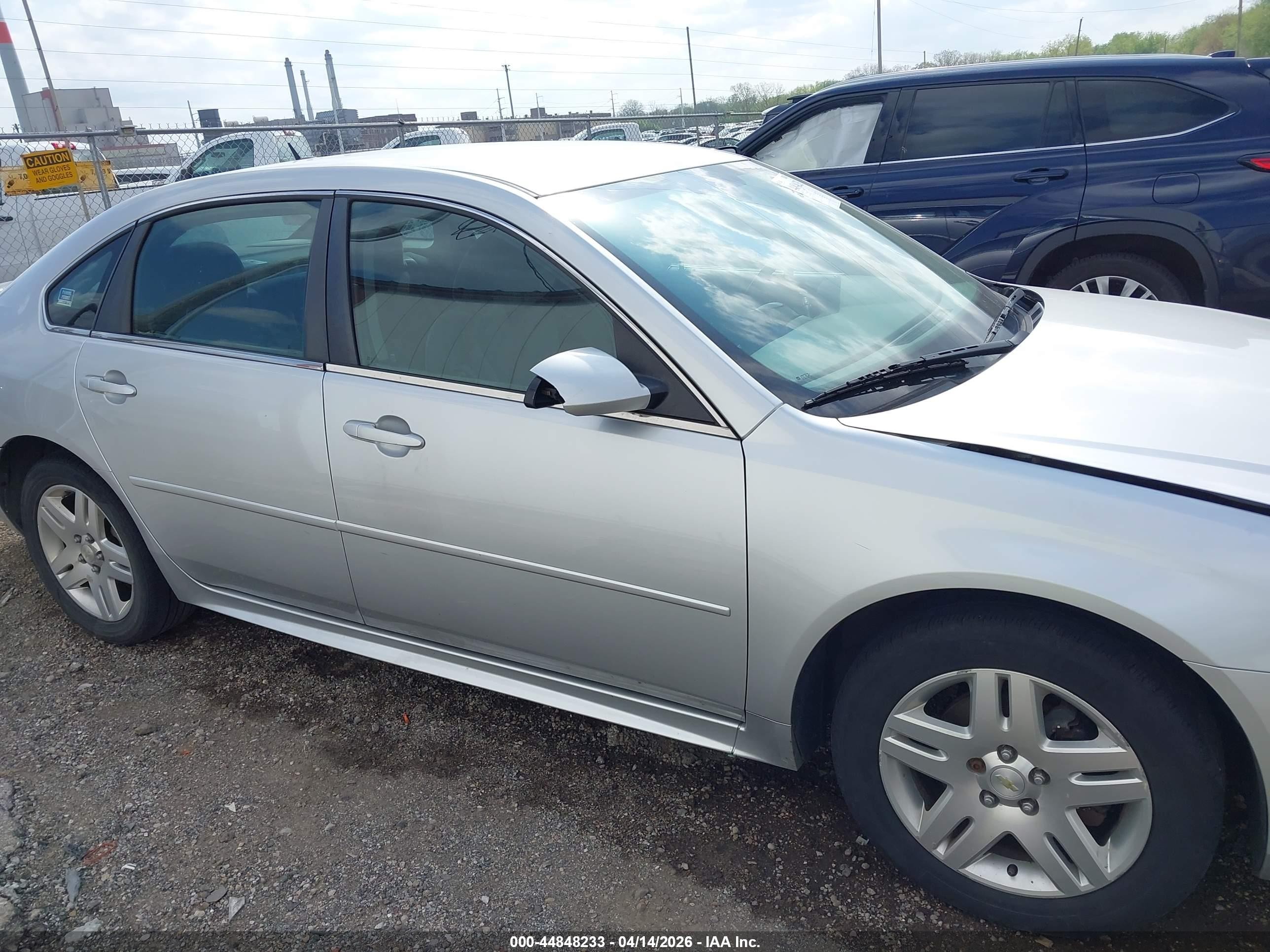 2013 Chevrolet Impala Lt Silver vin: 2G1WB5E3XD1173760