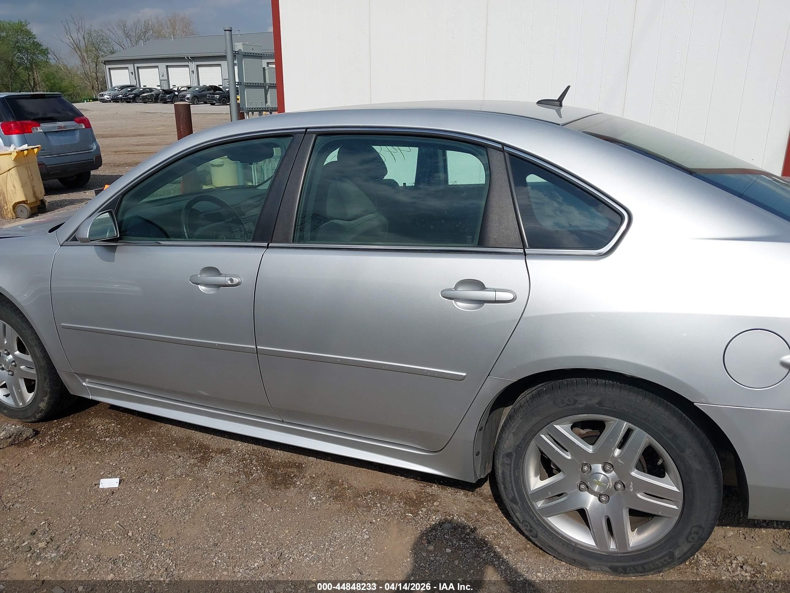 2013 Chevrolet Impala Lt Silver vin: 2G1WB5E3XD1173760