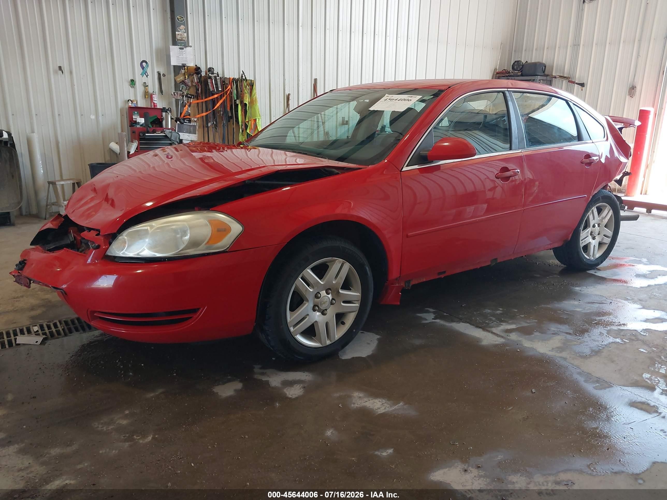 2013 Chevrolet Impala Lt Красный vin: 2G1WB5E3XD1192423