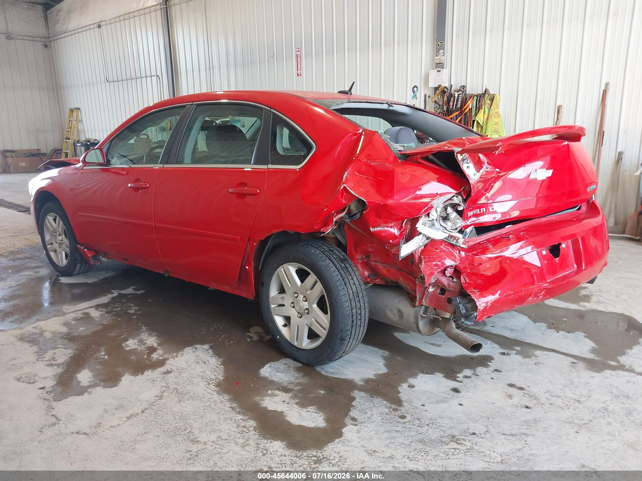 2013 Chevrolet Impala Lt Красный vin: 2G1WB5E3XD1192423
