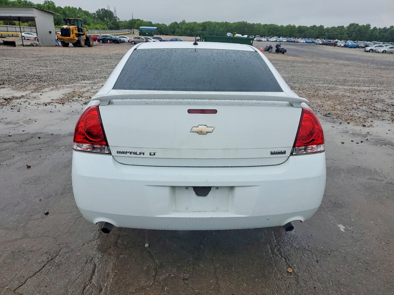 2013 Chevrolet Impala Lt White vin: 2G1WB5E3XD1201038