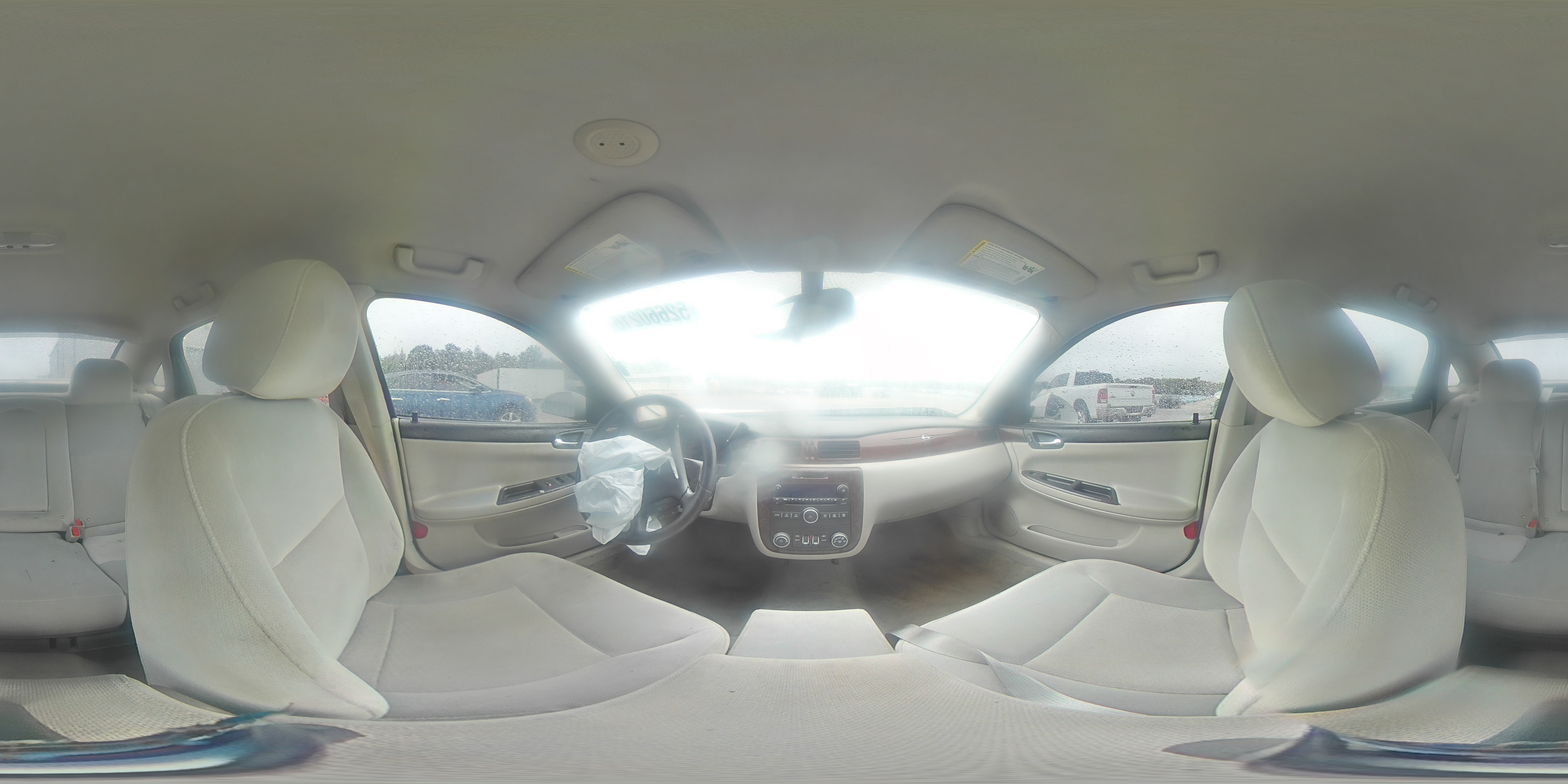 2013 Chevrolet Impala Lt White vin: 2G1WB5E3XD1201038