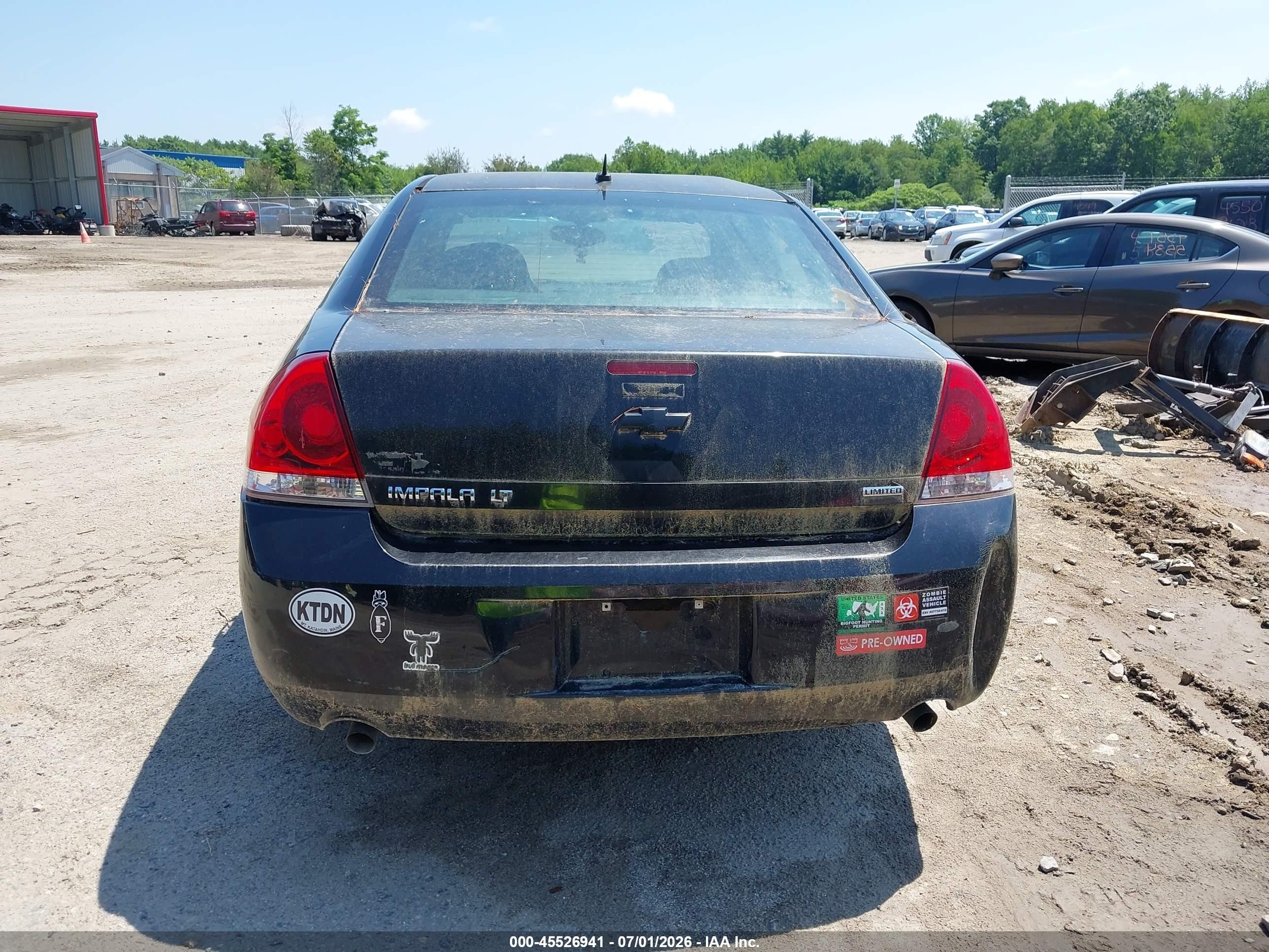 2014 Chevrolet Impala Limited Lt Black vin: 2G1WB5E3XE1116640