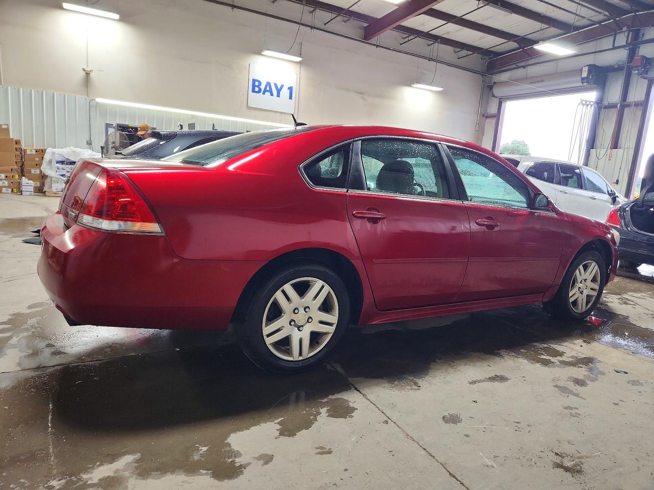 2014 Chevrolet Impala Limited Lt Red vin: 2G1WB5E3XE1120493