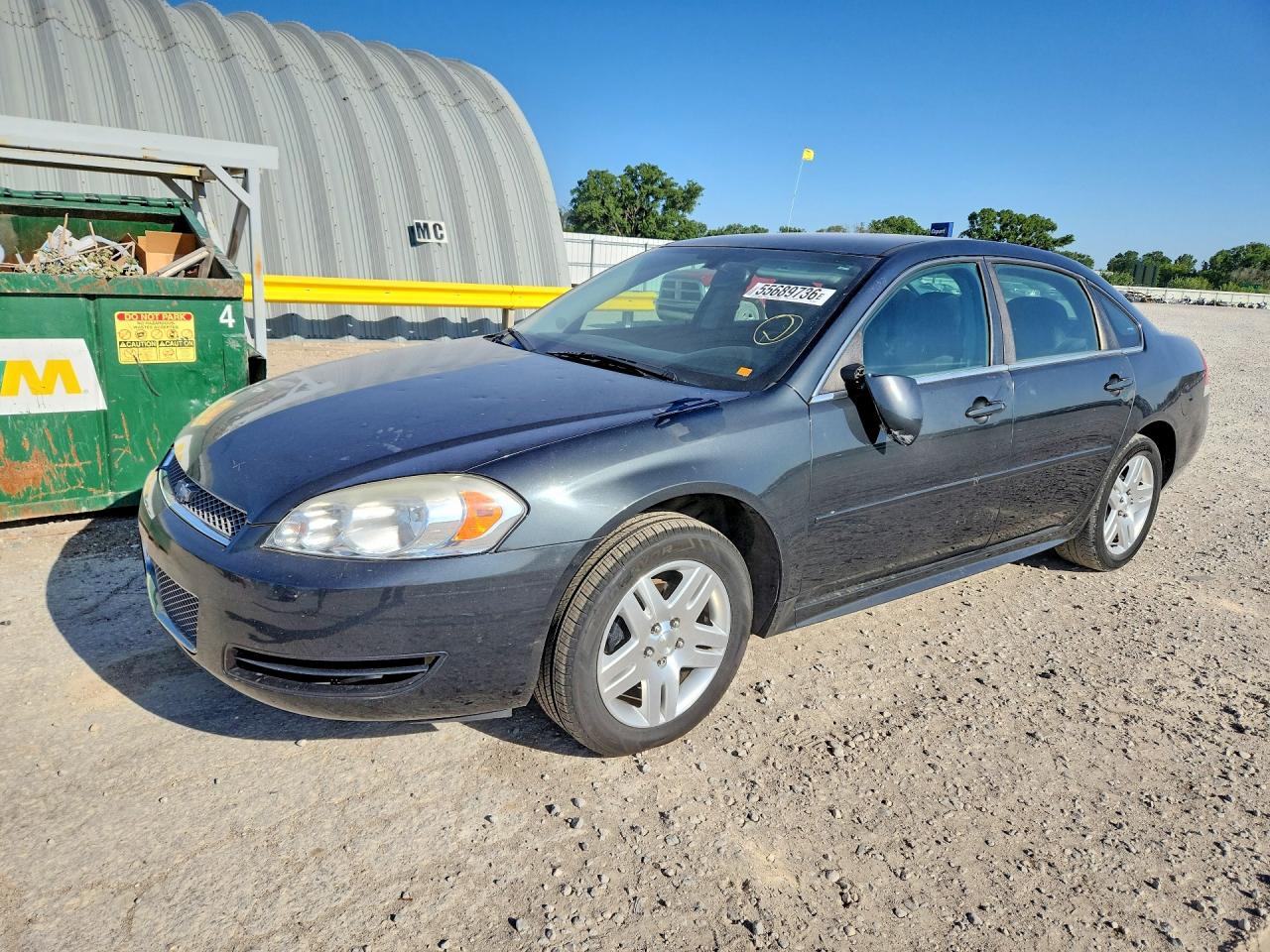 2014 Chevrolet Impala Limited Lt Charcoal vin: 2G1WB5E3XE1151274