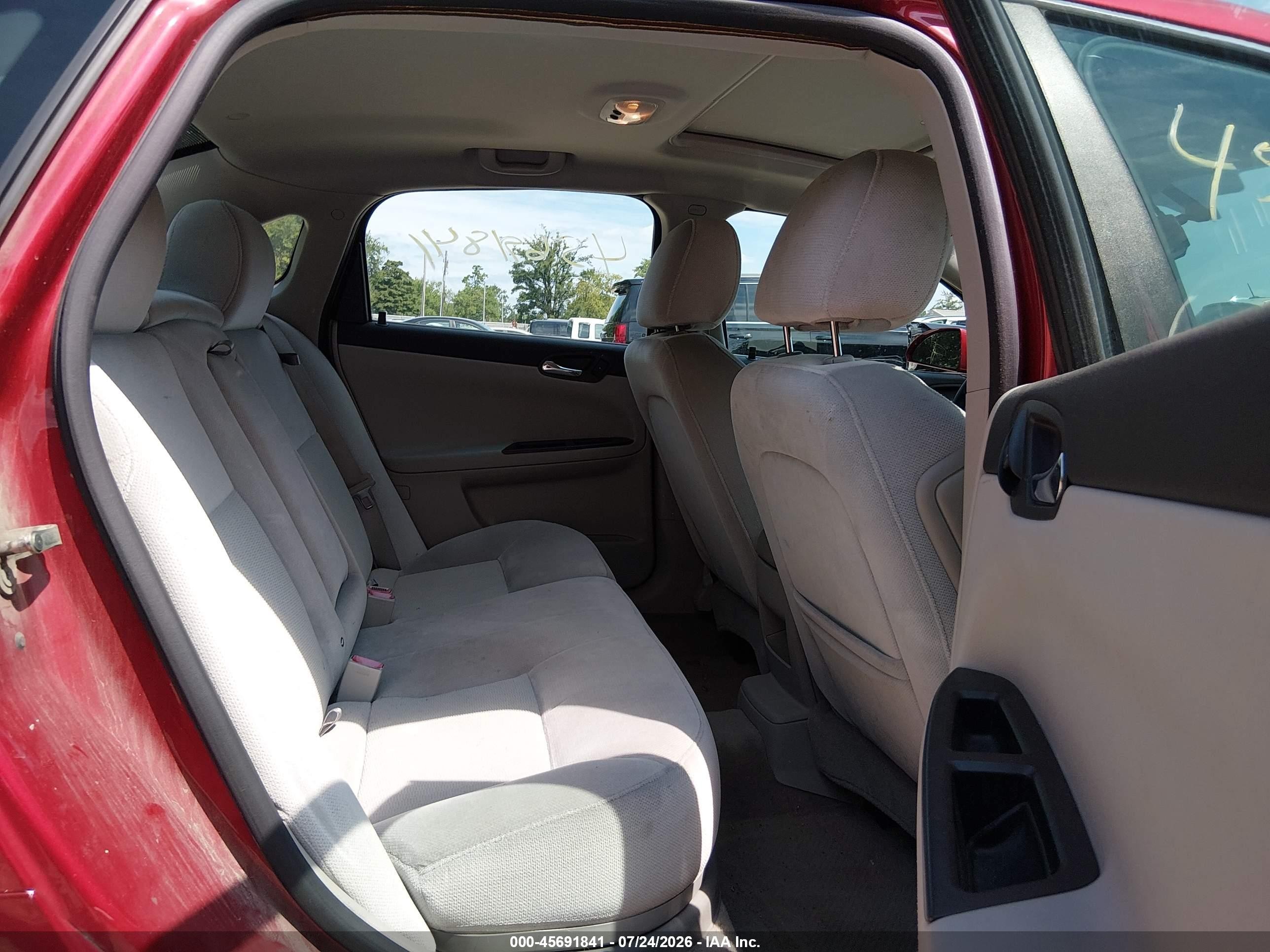 2014 Chevrolet Impala Limited Lt Красный vin: 2G1WB5E3XE1181827