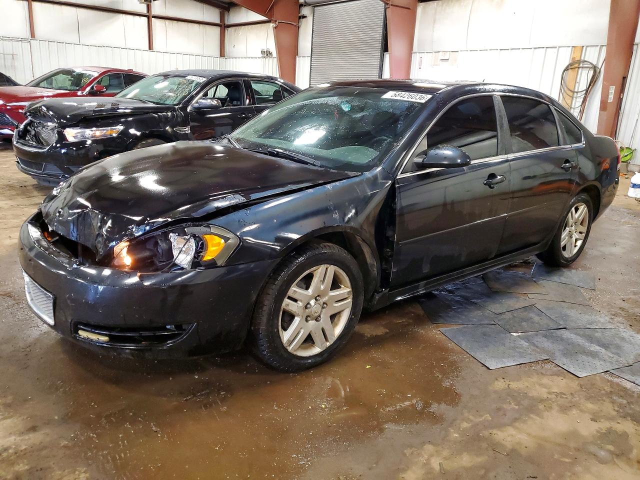 2014 Chevrolet Impala Limited Lt Black vin: 2G1WB5E3XE1189099
