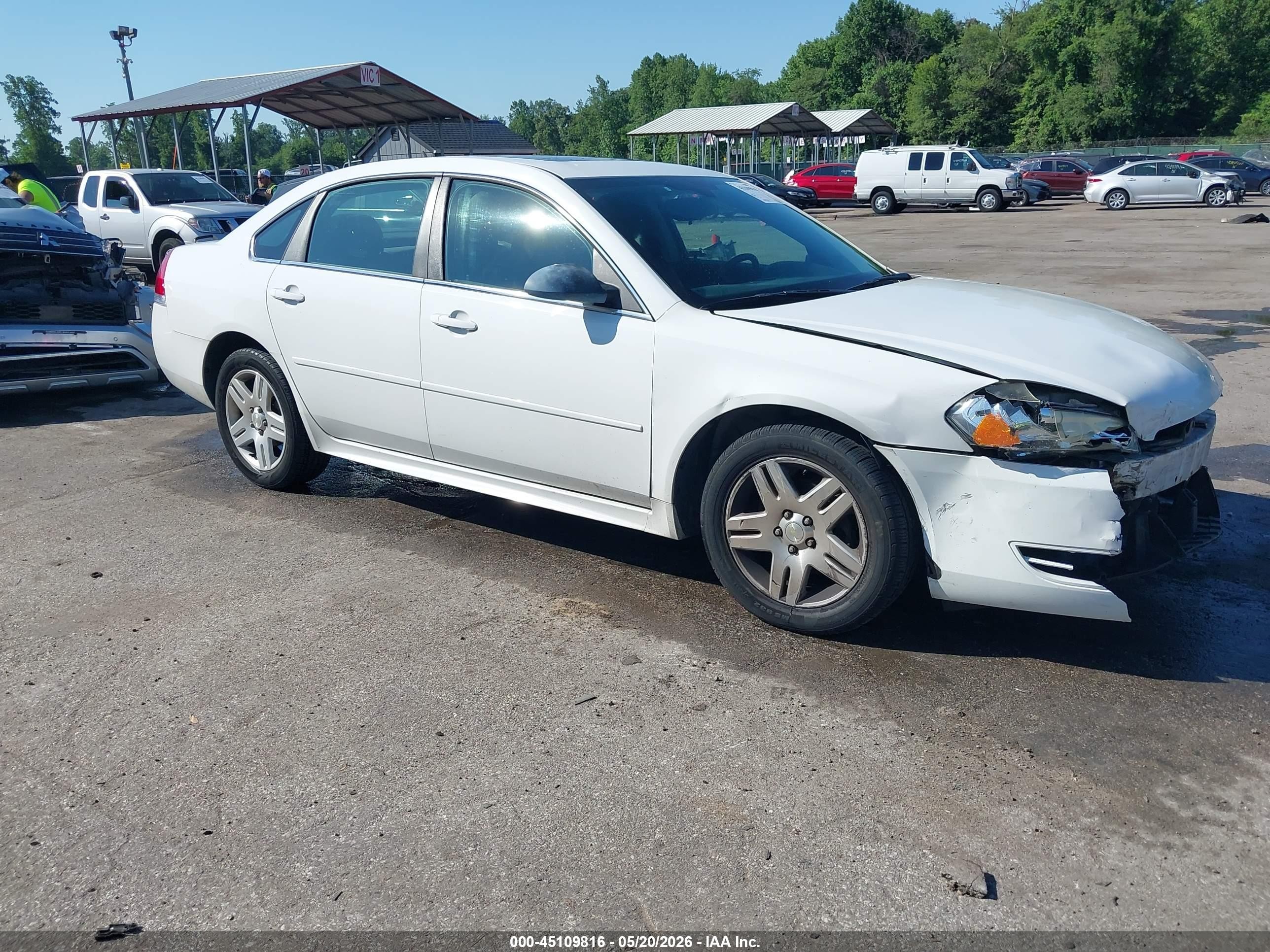 2014 Chevrolet Impala Limited Lt Белый vin: 2G1WB5E3XE1189880
