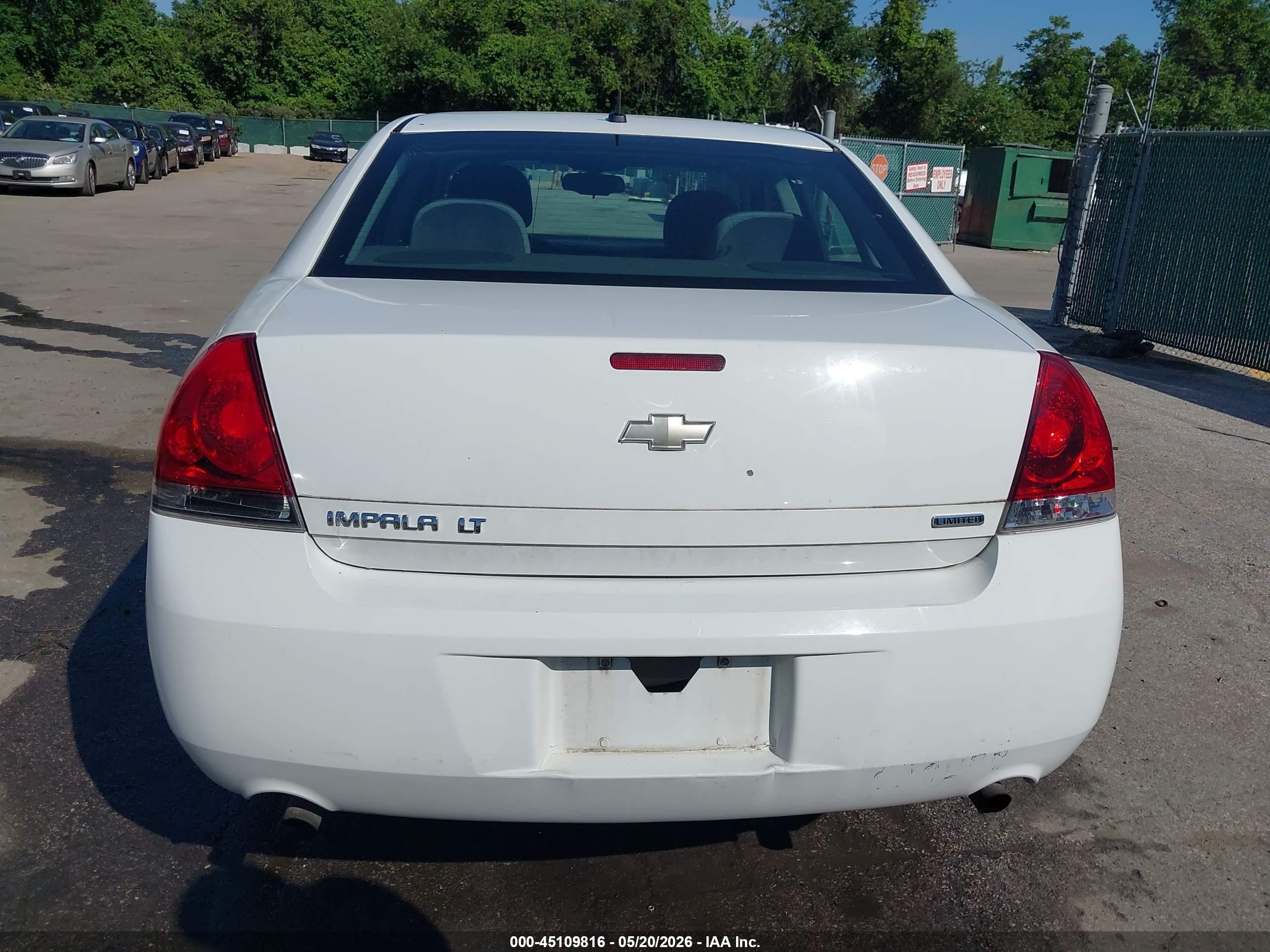 2014 Chevrolet Impala Limited Lt Белый vin: 2G1WB5E3XE1189880