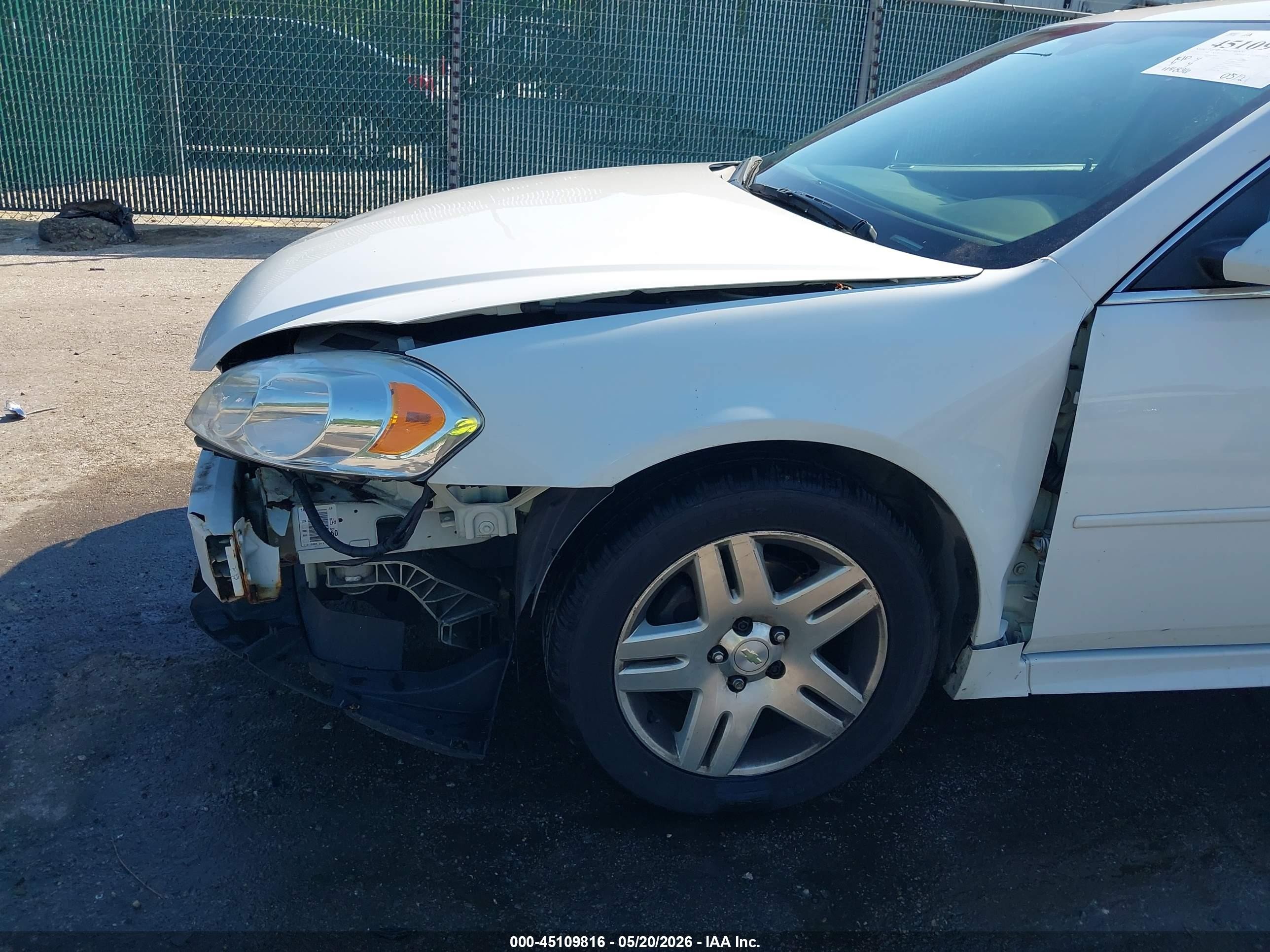 2014 Chevrolet Impala Limited Lt Белый vin: 2G1WB5E3XE1189880