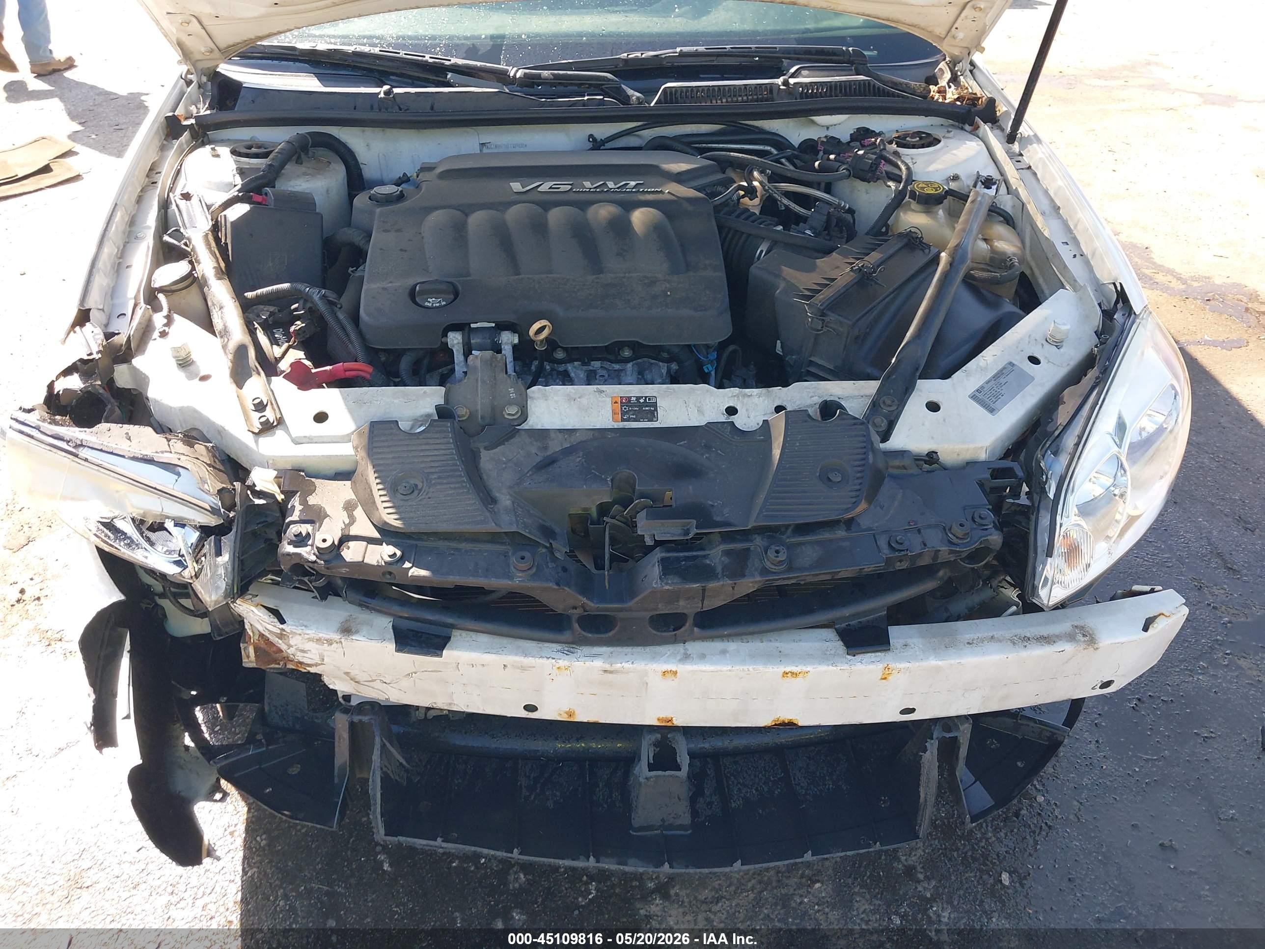 2014 Chevrolet Impala Limited Lt Белый vin: 2G1WB5E3XE1189880