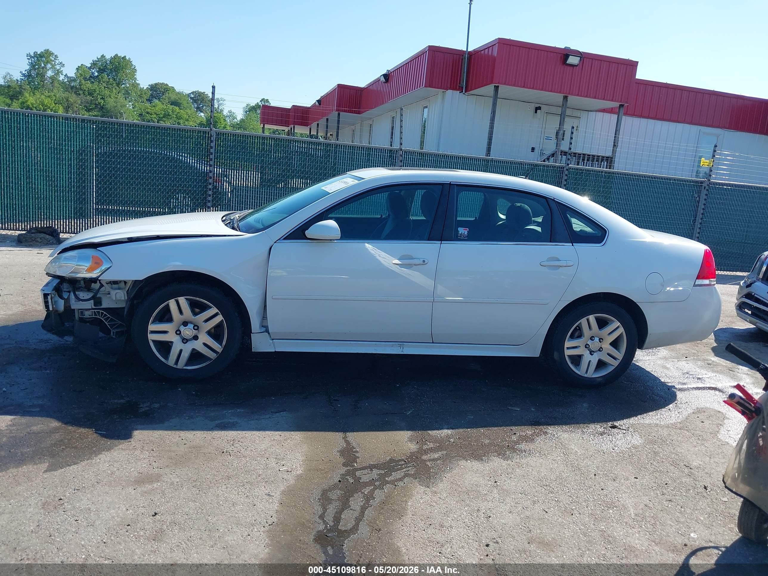 2014 Chevrolet Impala Limited Lt Белый vin: 2G1WB5E3XE1189880