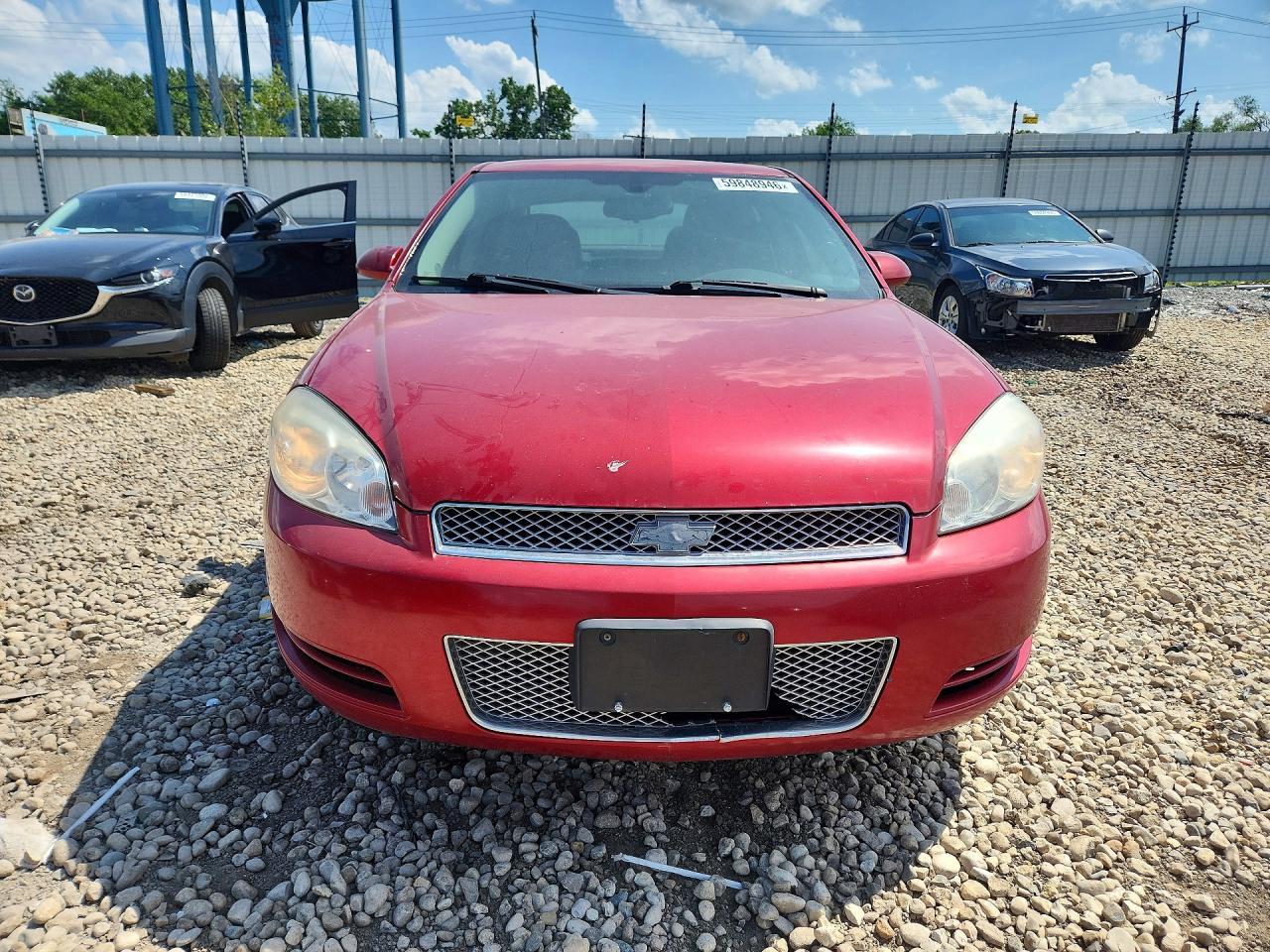 2015 Chevrolet Impala Limited Lt Red vin: 2G1WB5E3XF1153513