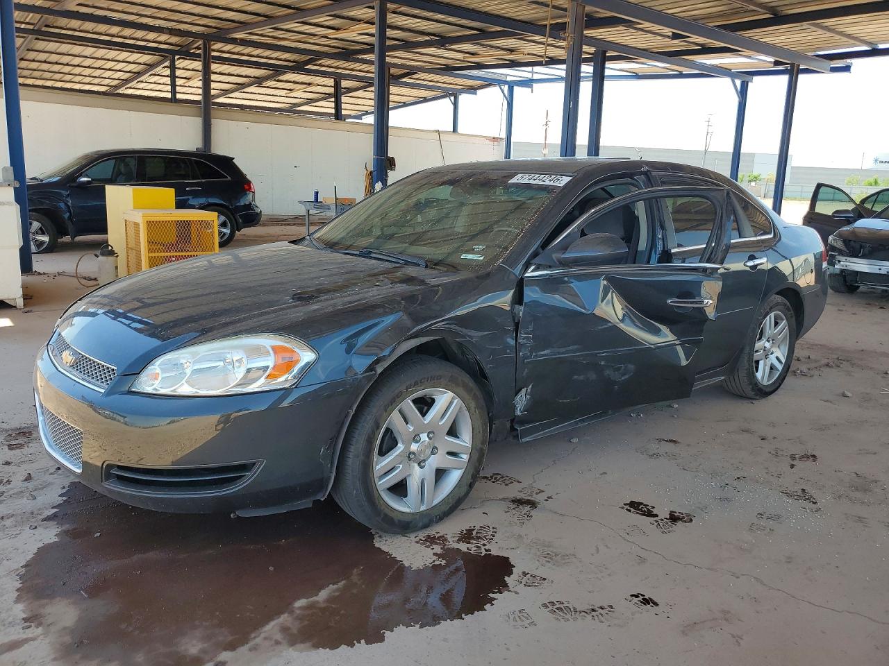 2015 Chevrolet Impala Limited Lt Gray vin: 2G1WB5E3XF1161935