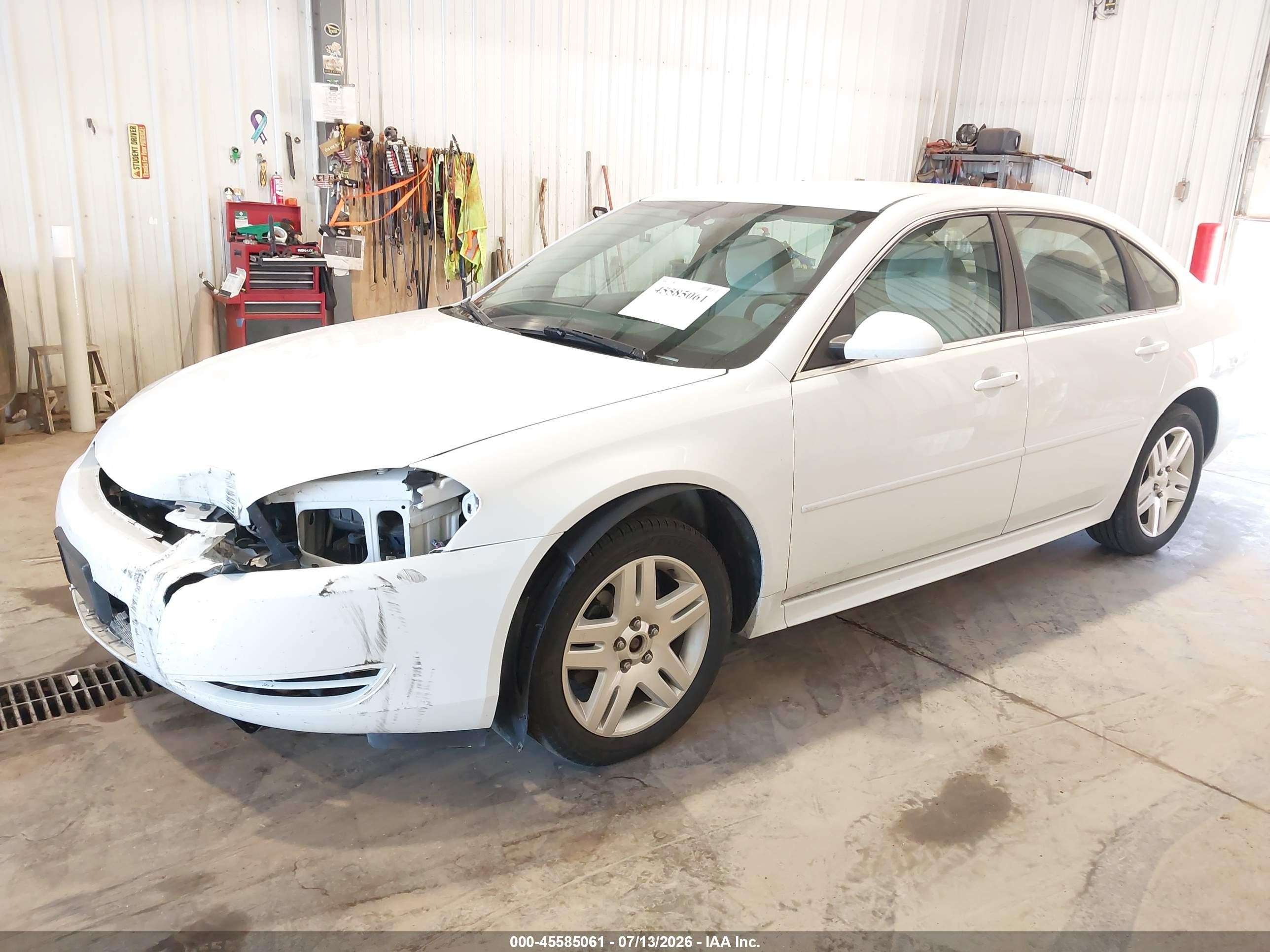 2015 Chevrolet Impala Limited Lt Белый vin: 2G1WB5E3XF1163023