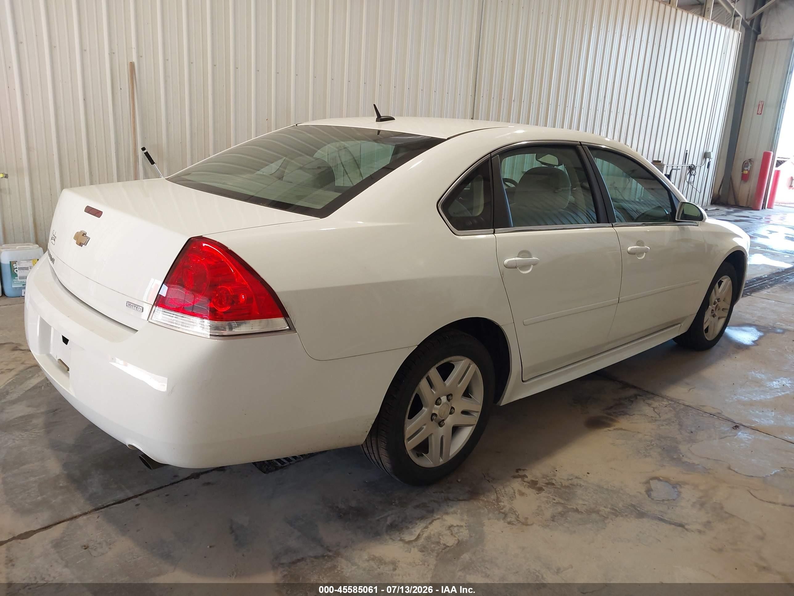 2015 Chevrolet Impala Limited Lt Белый vin: 2G1WB5E3XF1163023