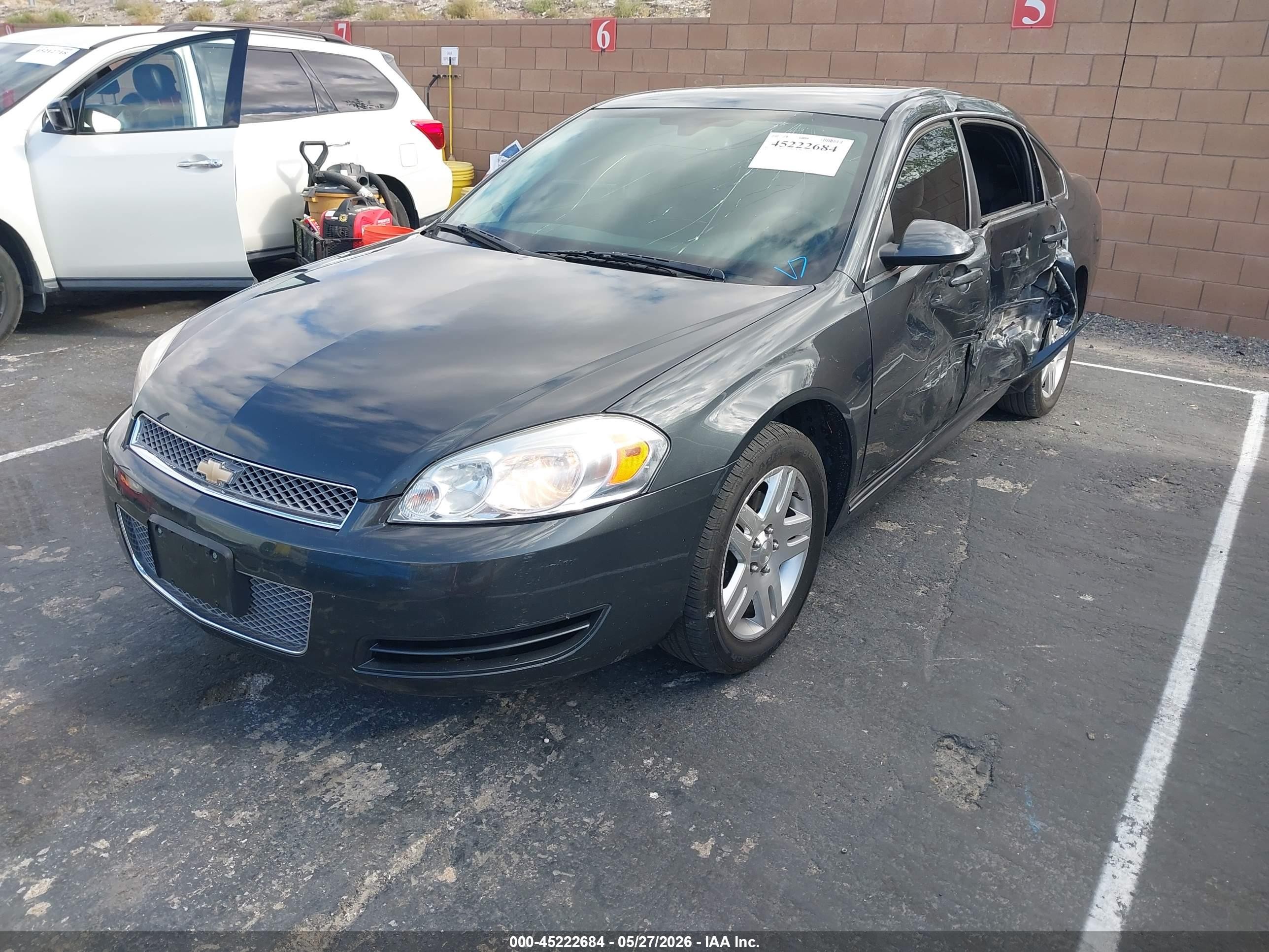 2016 Chevrolet Impala Limited Lt Серый vin: 2G1WB5E3XG1137376