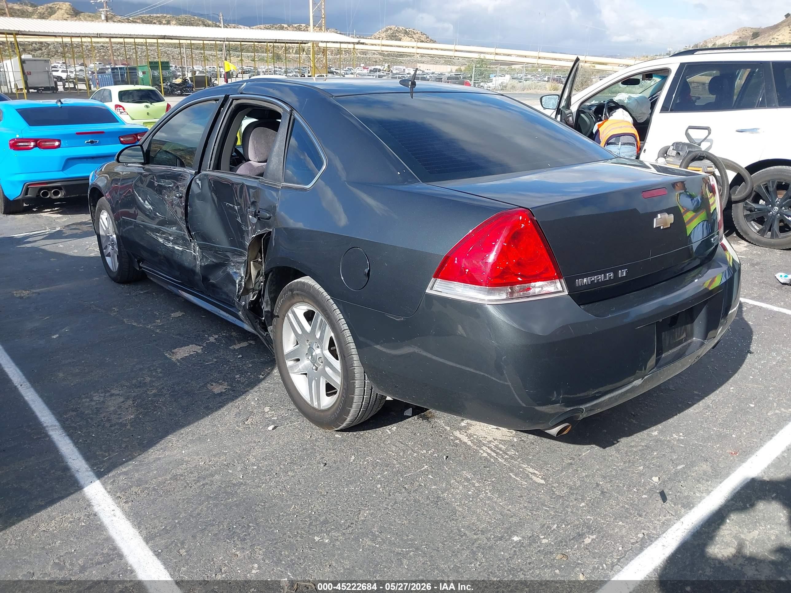 2016 Chevrolet Impala Limited Lt Серый vin: 2G1WB5E3XG1137376