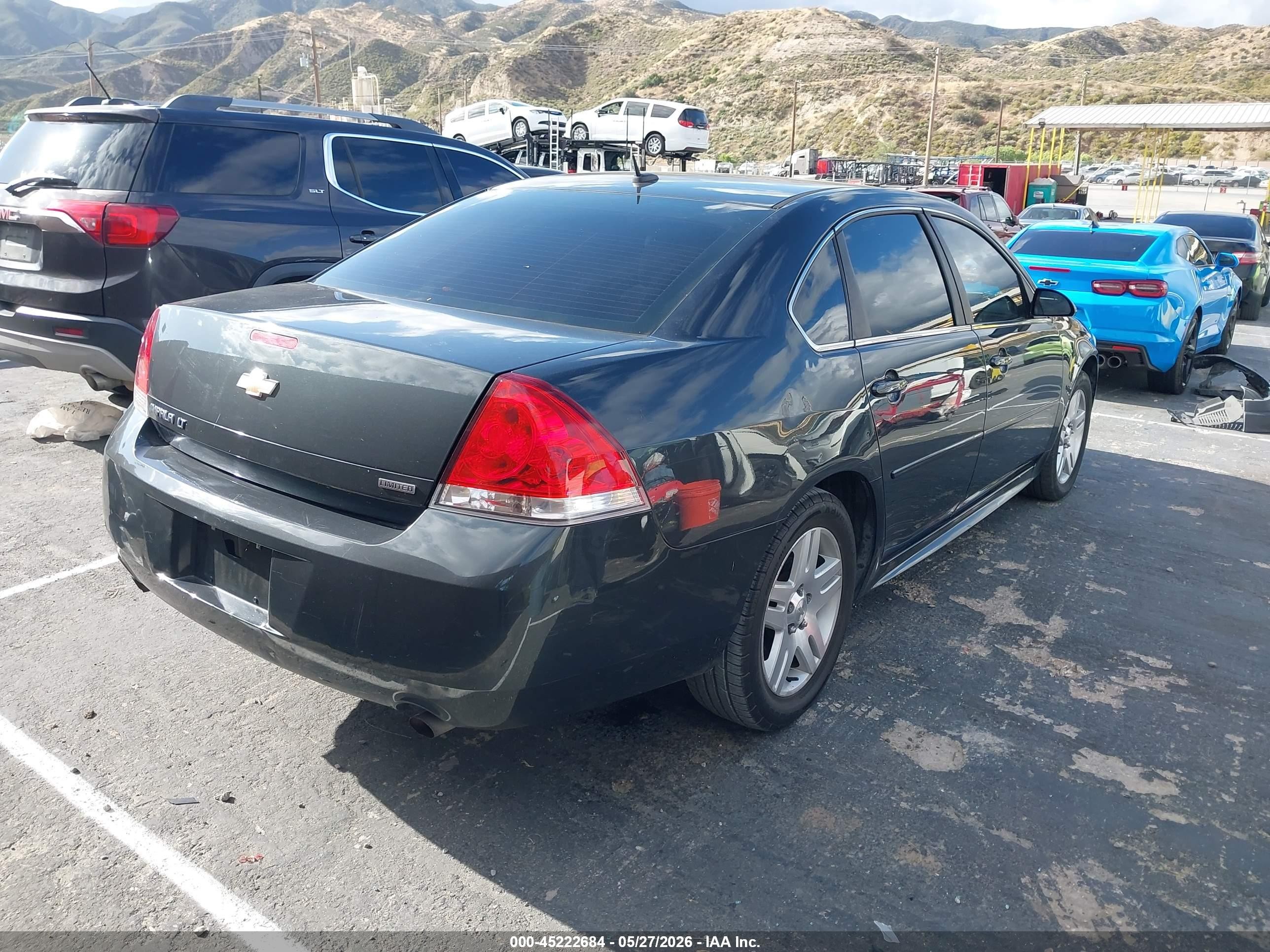 2016 Chevrolet Impala Limited Lt Серый vin: 2G1WB5E3XG1137376