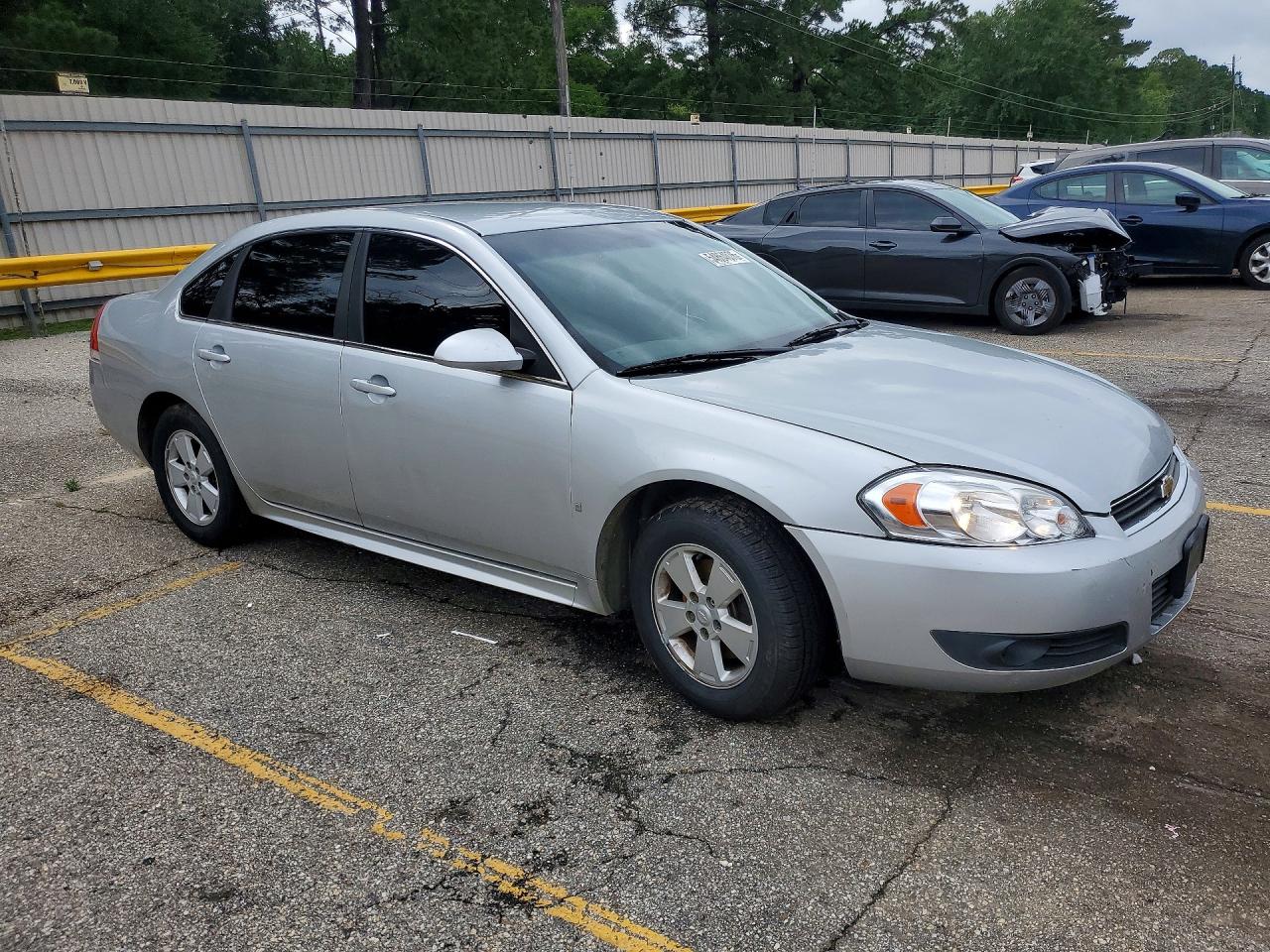 2010 Chevrolet Impala Lt Silver vin: 2G1WB5EK0A1132301