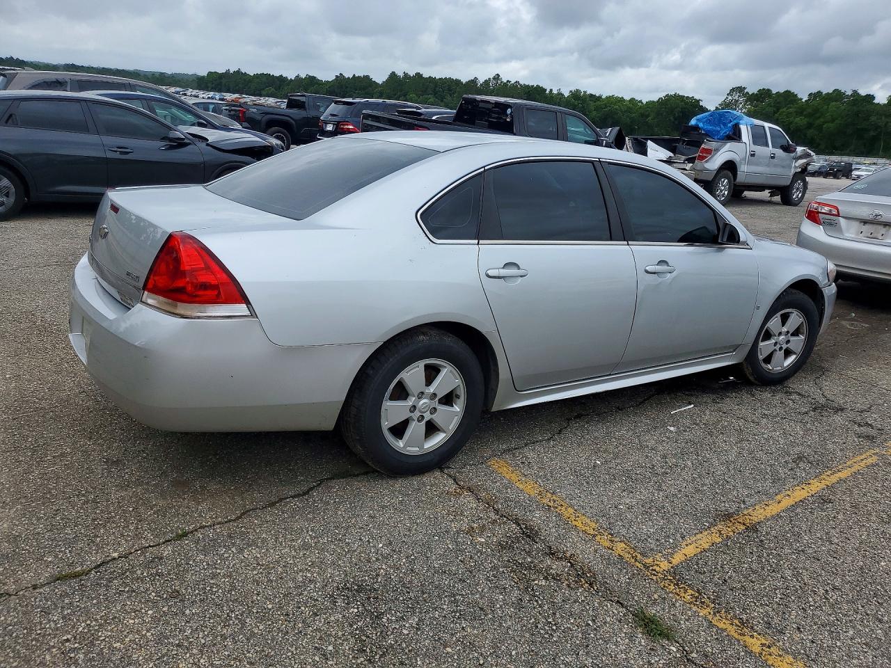 2010 Chevrolet Impala Lt Silver vin: 2G1WB5EK0A1132301