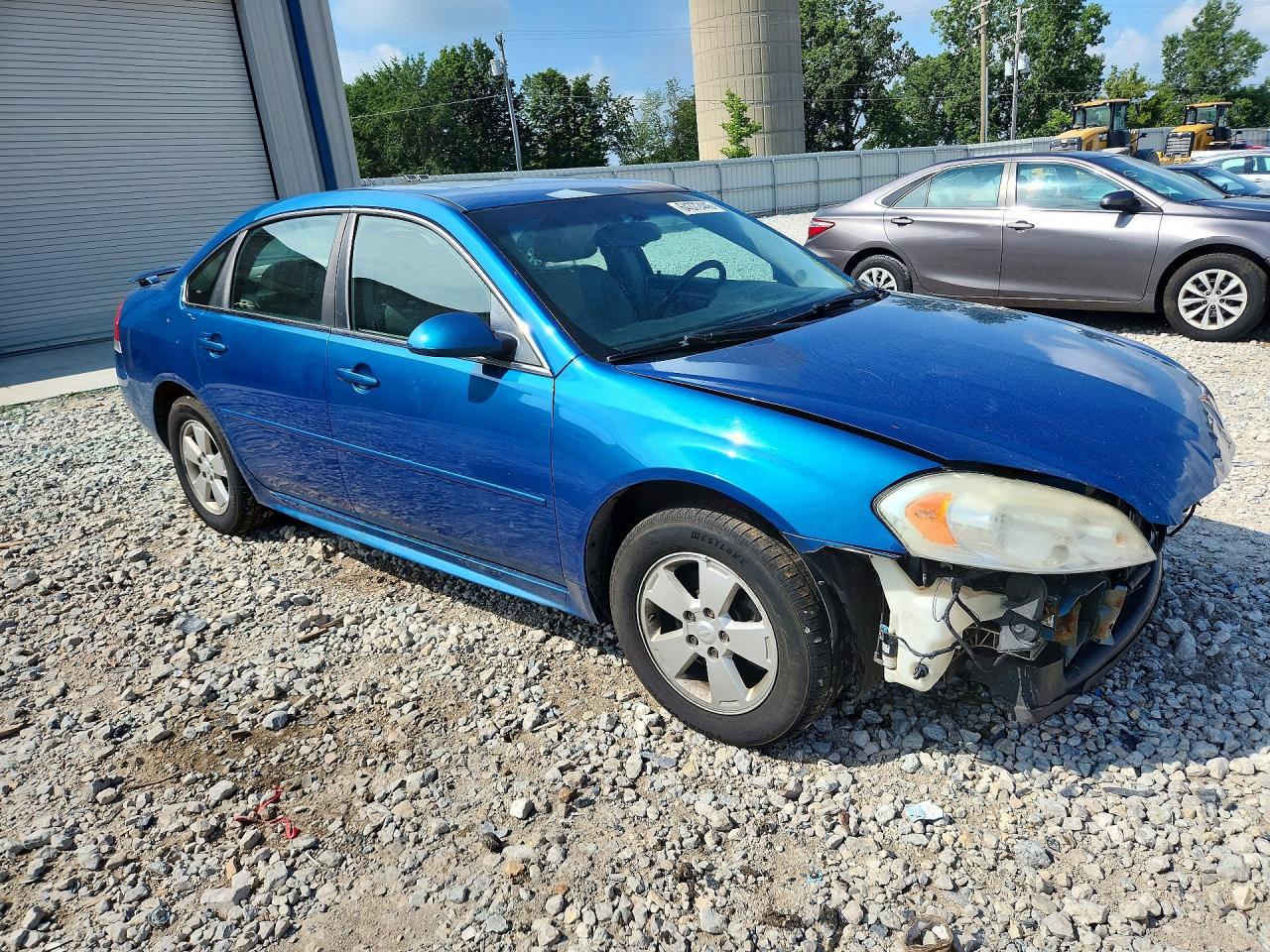 2010 Chevrolet Impala Lt Синий vin: 2G1WB5EK0A1152807