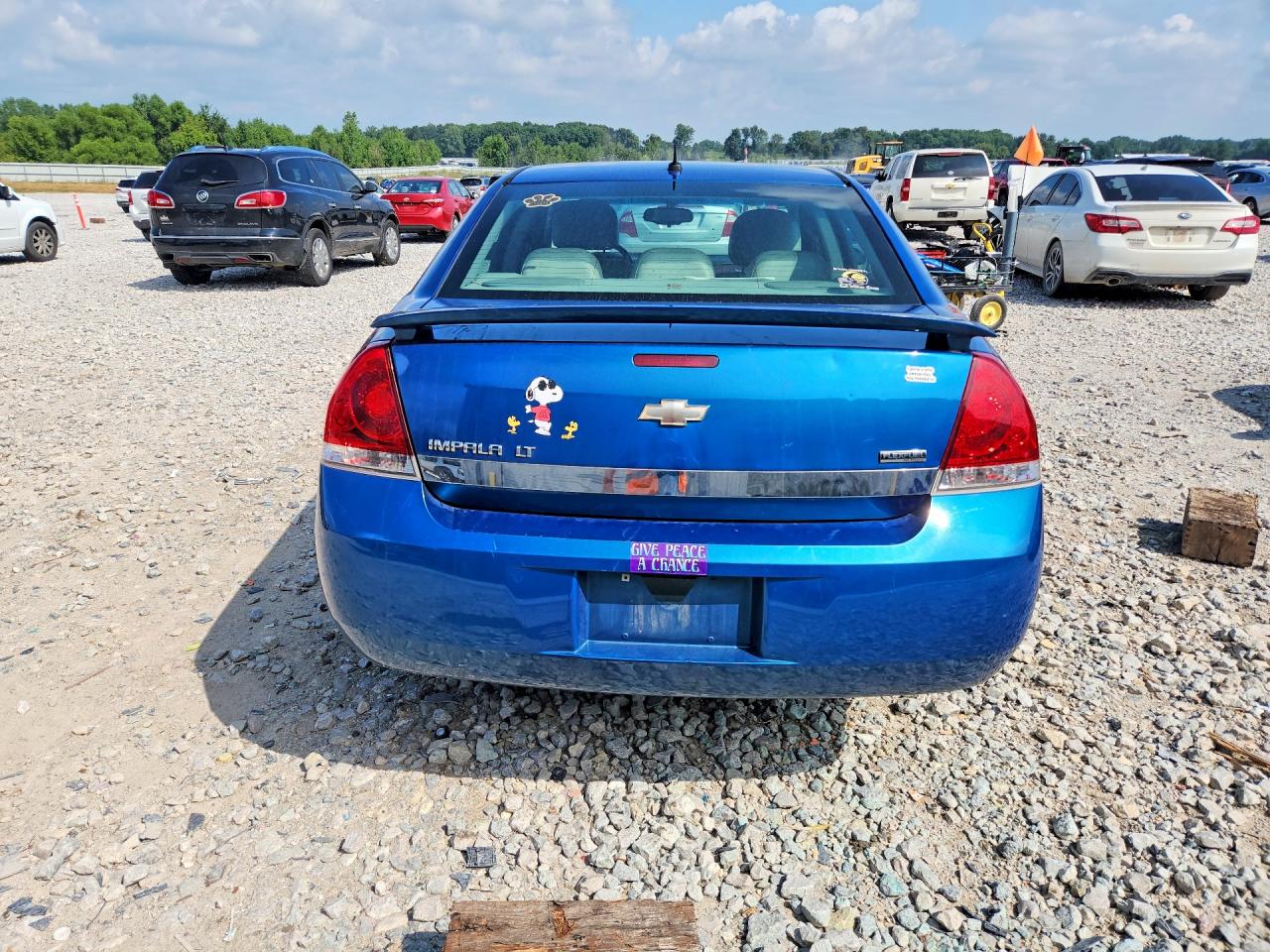 2010 Chevrolet Impala Lt Синий vin: 2G1WB5EK0A1152807