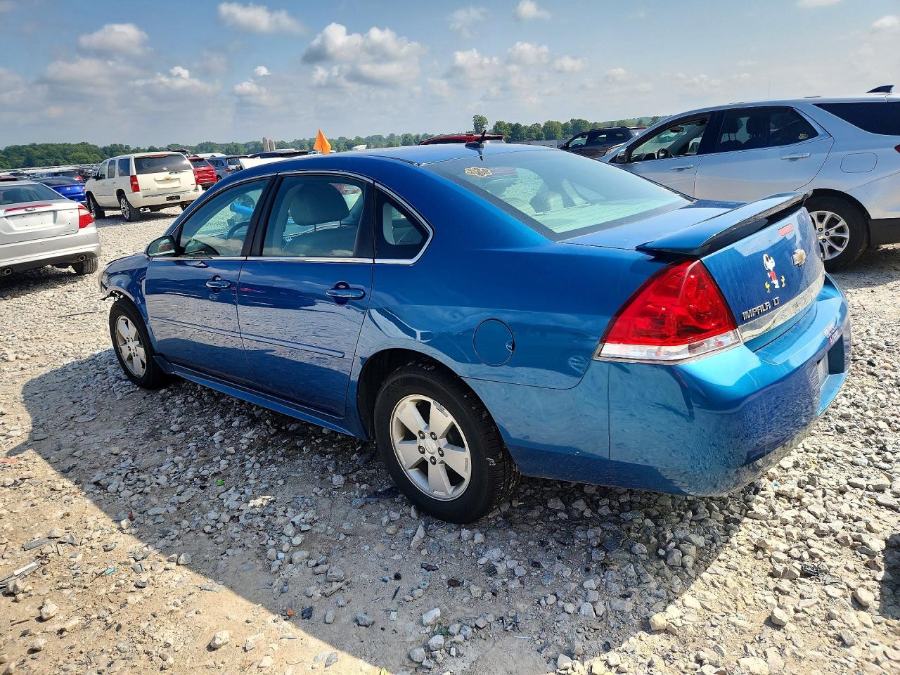 2010 Chevrolet Impala Lt Синий vin: 2G1WB5EK0A1152807