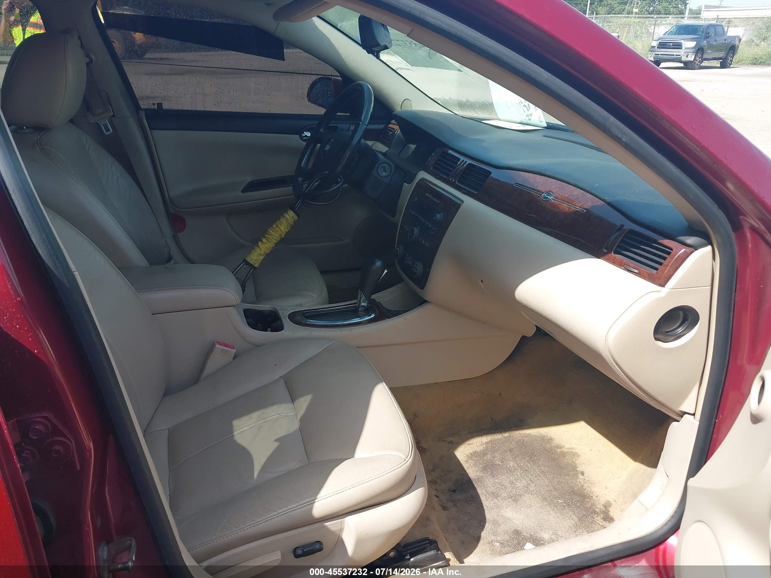 2010 Chevrolet Impala Lt Burgundy vin: 2G1WB5EK0A1208017