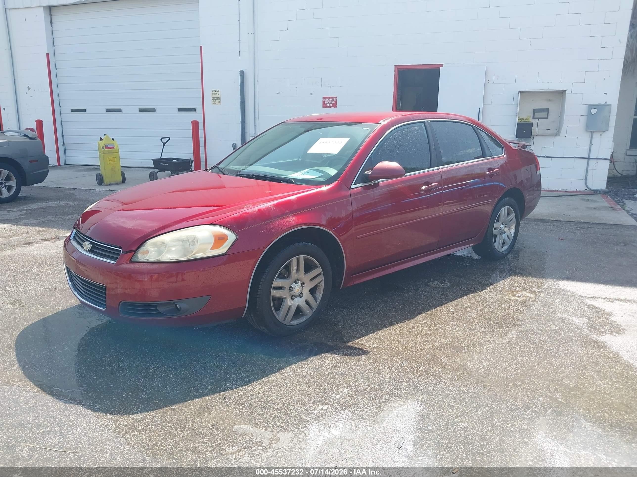 2010 Chevrolet Impala Lt Burgundy vin: 2G1WB5EK0A1208017
