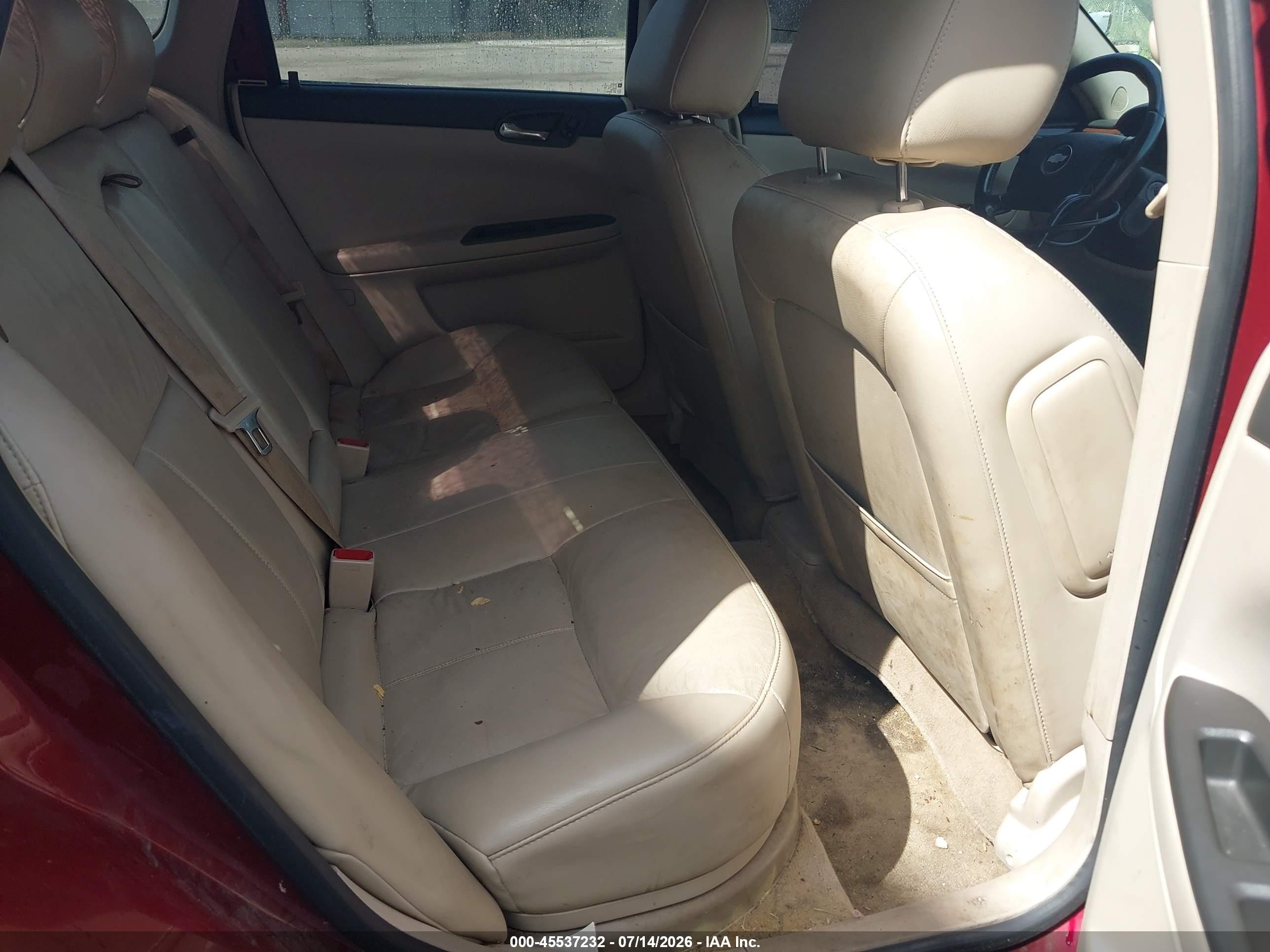 2010 Chevrolet Impala Lt Burgundy vin: 2G1WB5EK0A1208017