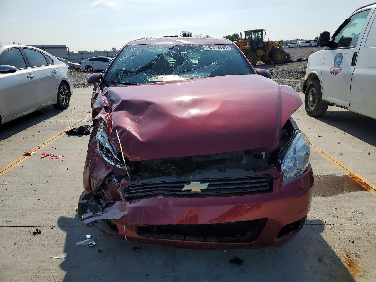 2010 Chevrolet Impala Lt Burgundy vin: 2G1WB5EK0A1222919