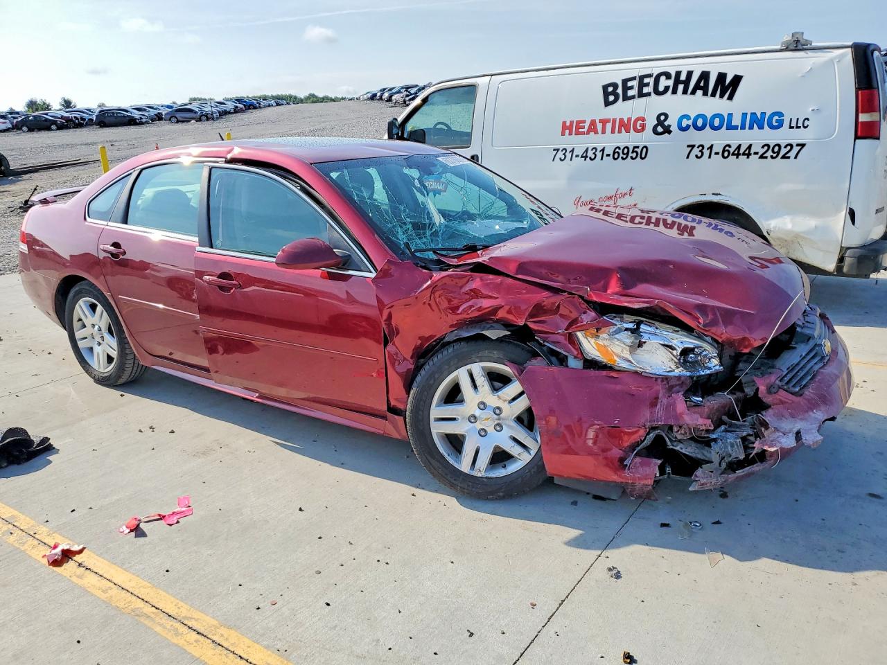 2010 Chevrolet Impala Lt Burgundy vin: 2G1WB5EK0A1222919