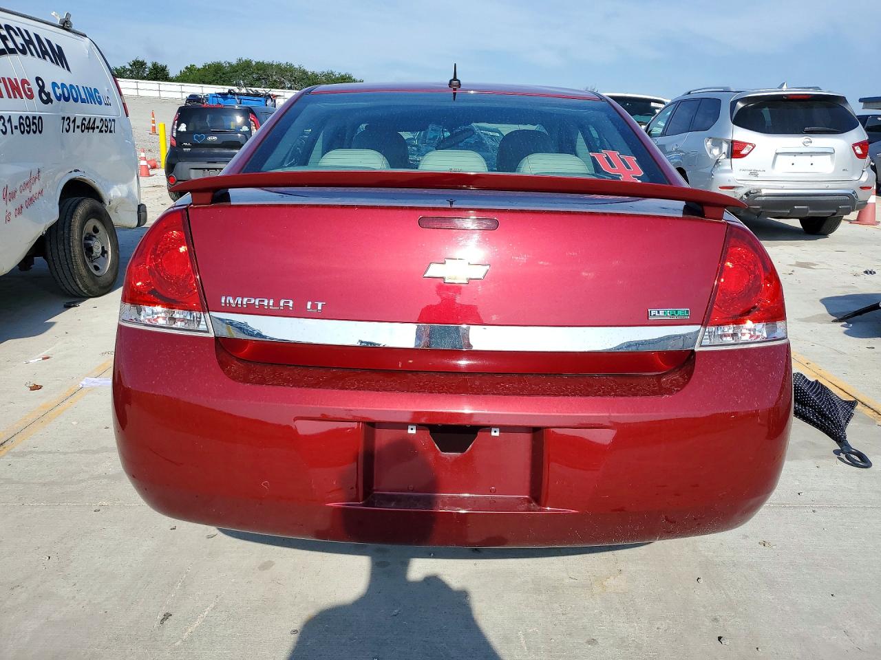 2010 Chevrolet Impala Lt Burgundy vin: 2G1WB5EK0A1222919