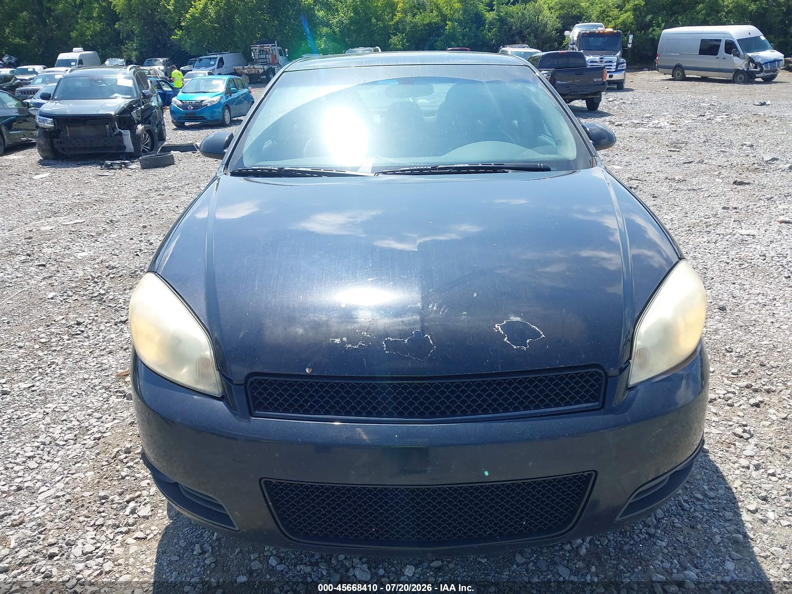 2010 Chevrolet Impala Lt Black vin: 2G1WB5EK0A1241244