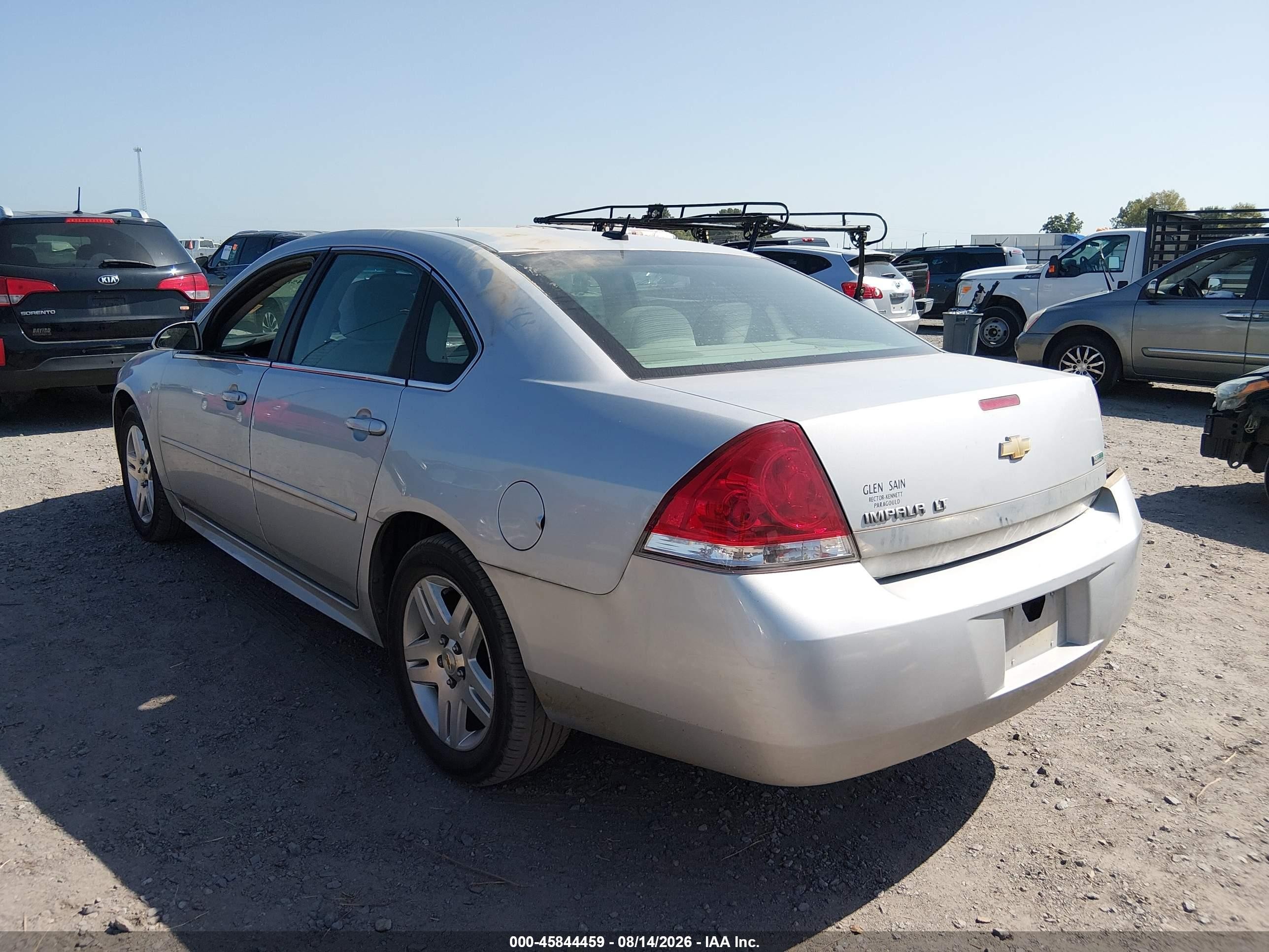 2011 Chevrolet Impala Lt Silver vin: 2G1WB5EK0B1167714