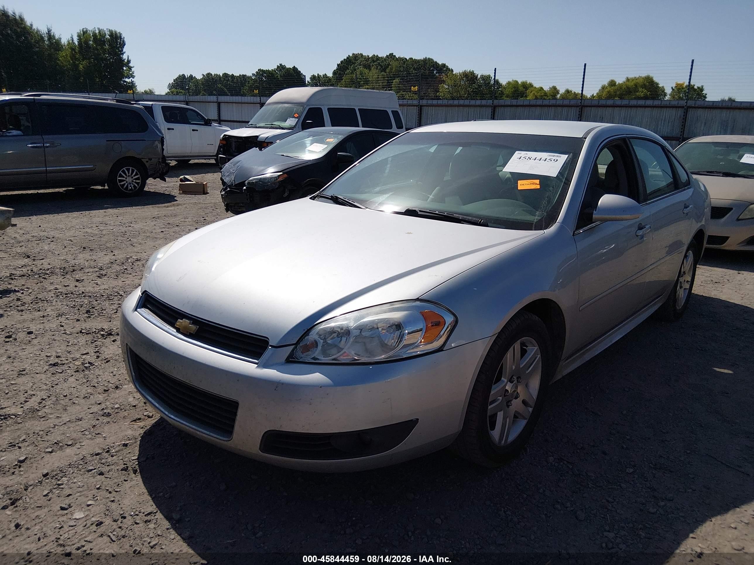 2011 Chevrolet Impala Lt Silver vin: 2G1WB5EK0B1167714