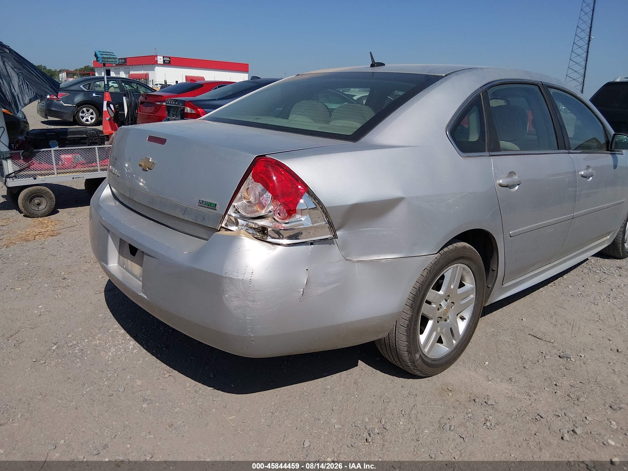 2011 Chevrolet Impala Lt Silver vin: 2G1WB5EK0B1167714