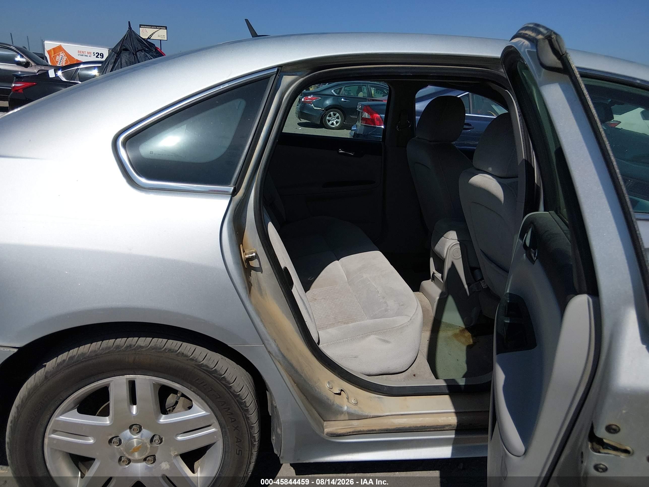 2011 Chevrolet Impala Lt Silver vin: 2G1WB5EK0B1167714