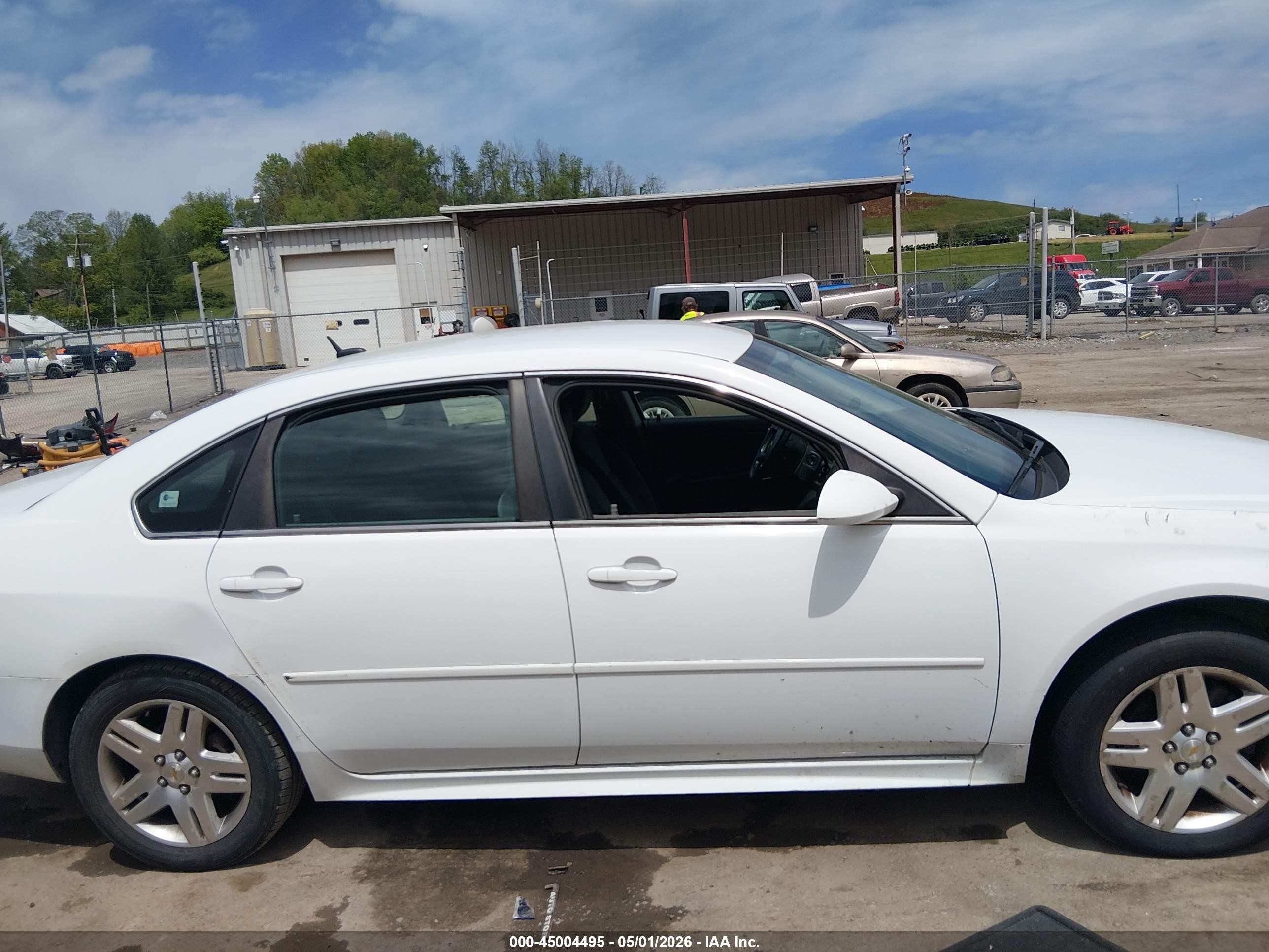 2011 Chevrolet Impala Lt Белый vin: 2G1WB5EK0B1185081