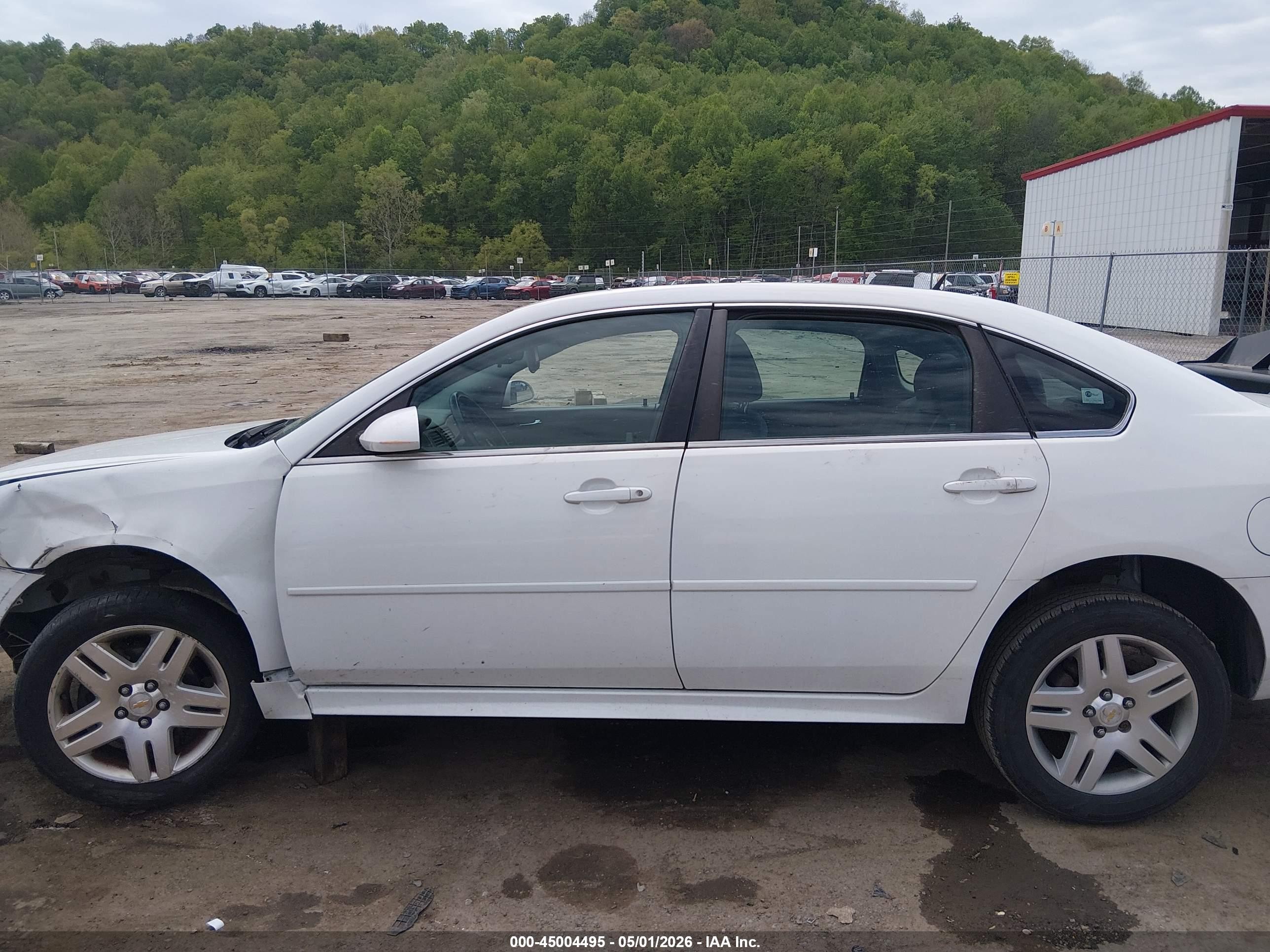 2011 Chevrolet Impala Lt Белый vin: 2G1WB5EK0B1185081
