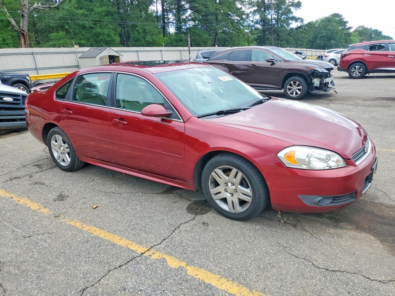 2011 Chevrolet Impala Lt Maroon vin: 2G1WB5EK0B1213770