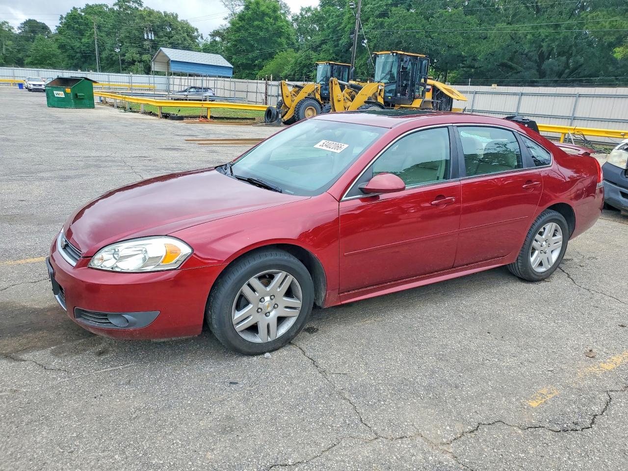 2011 Chevrolet Impala Lt Maroon vin: 2G1WB5EK0B1213770